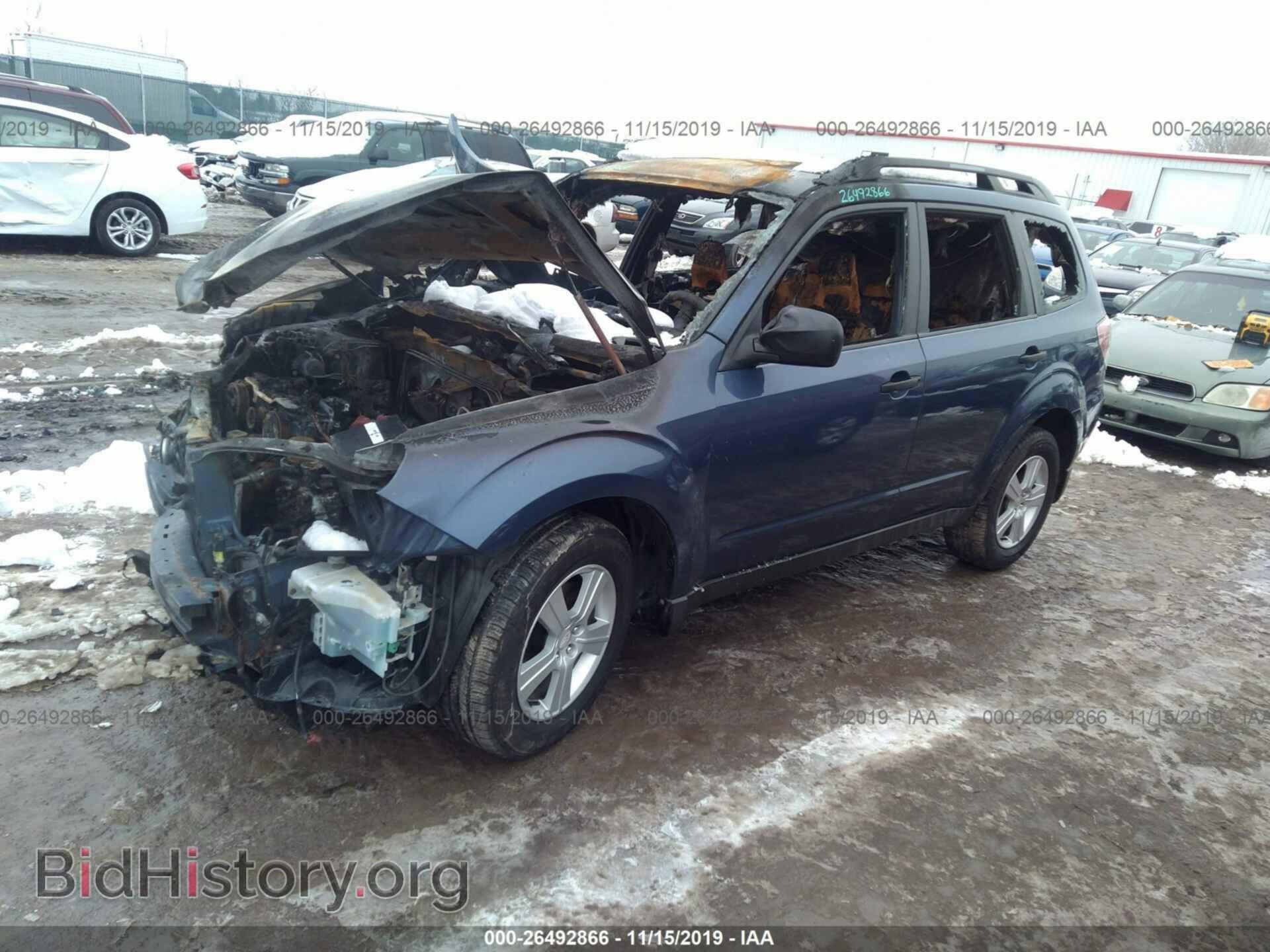 2011 SUBARU FORESTER - VIN: JF2SHABC9BH782870 - Фото 2