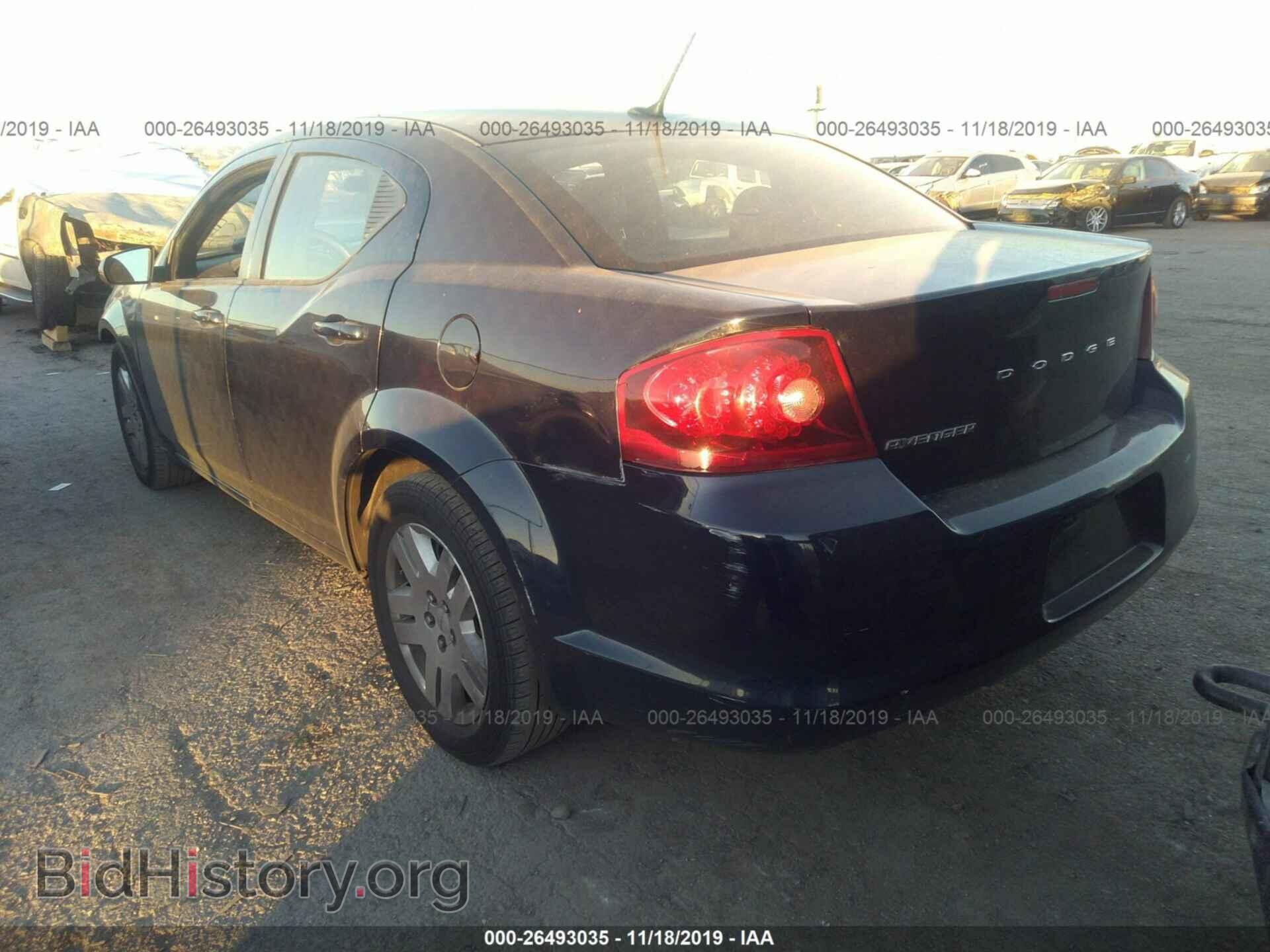 2014 DODGE AVENGER - VIN: 1C3CDZAB4EN169295 - Photo 3