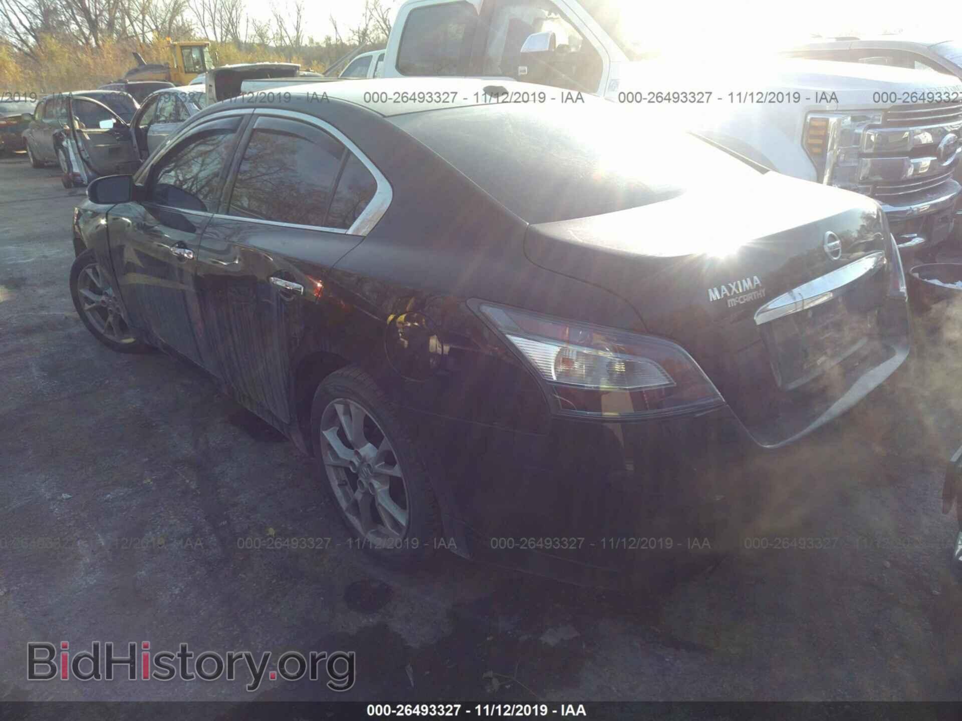 2014 NISSAN MAXIMA - VIN: 1N4AA5AP0EC491689 - Фото 3