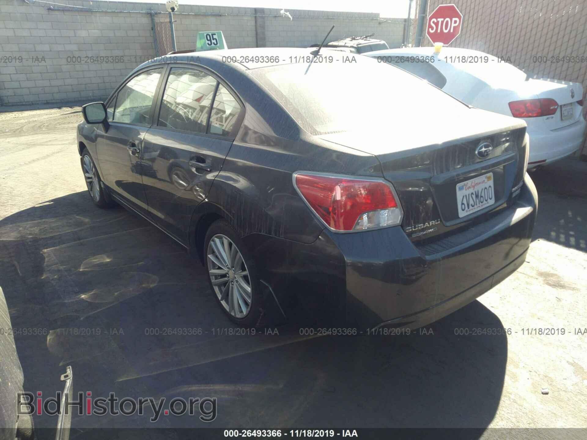 2012 SUBARU IMPREZA - VIN: JF1GJAD68CH009959 - Фото 3