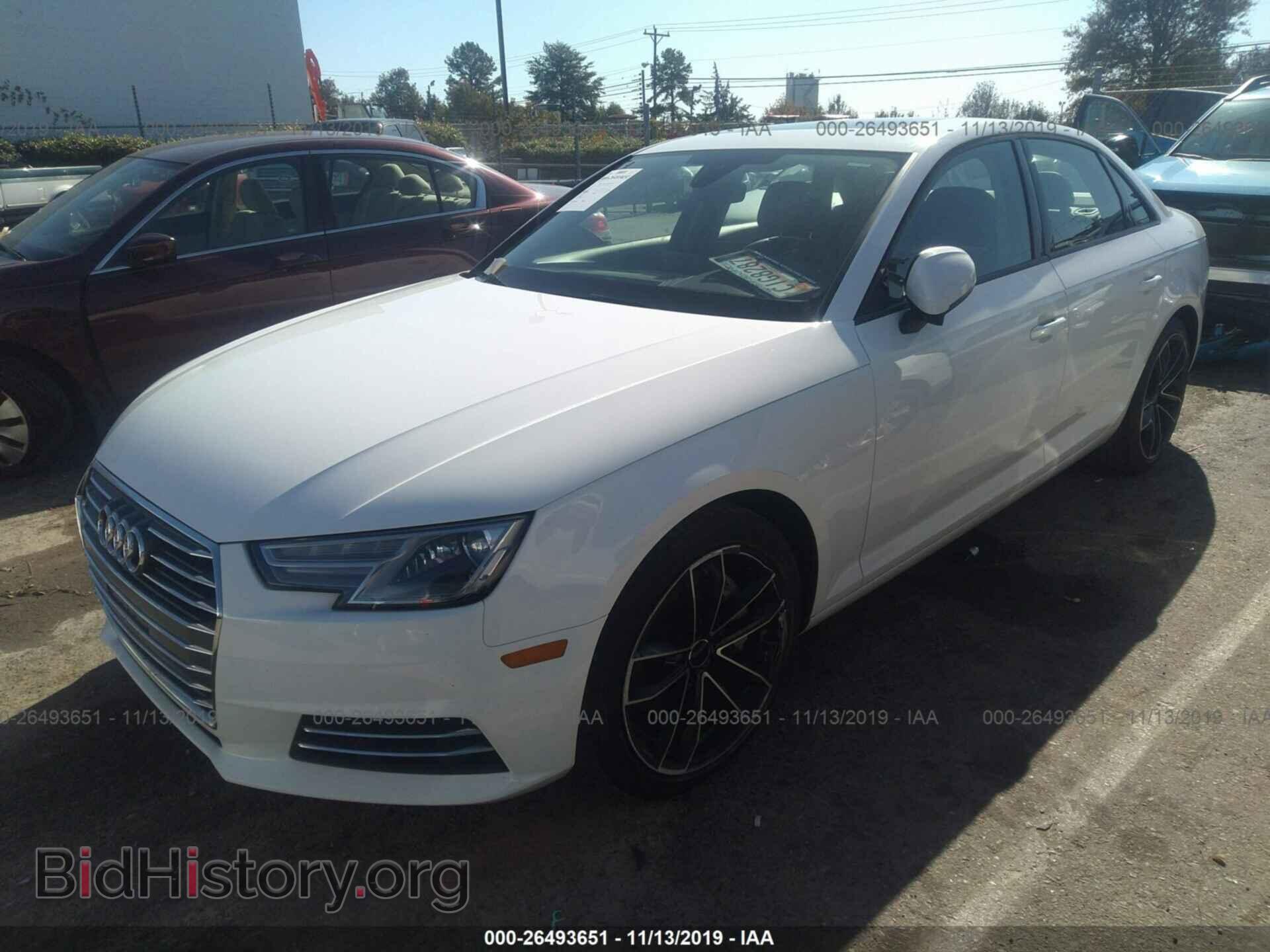 2017 Audi A4 - VIN: WAUGNAF40HN058671 - Фото 2
