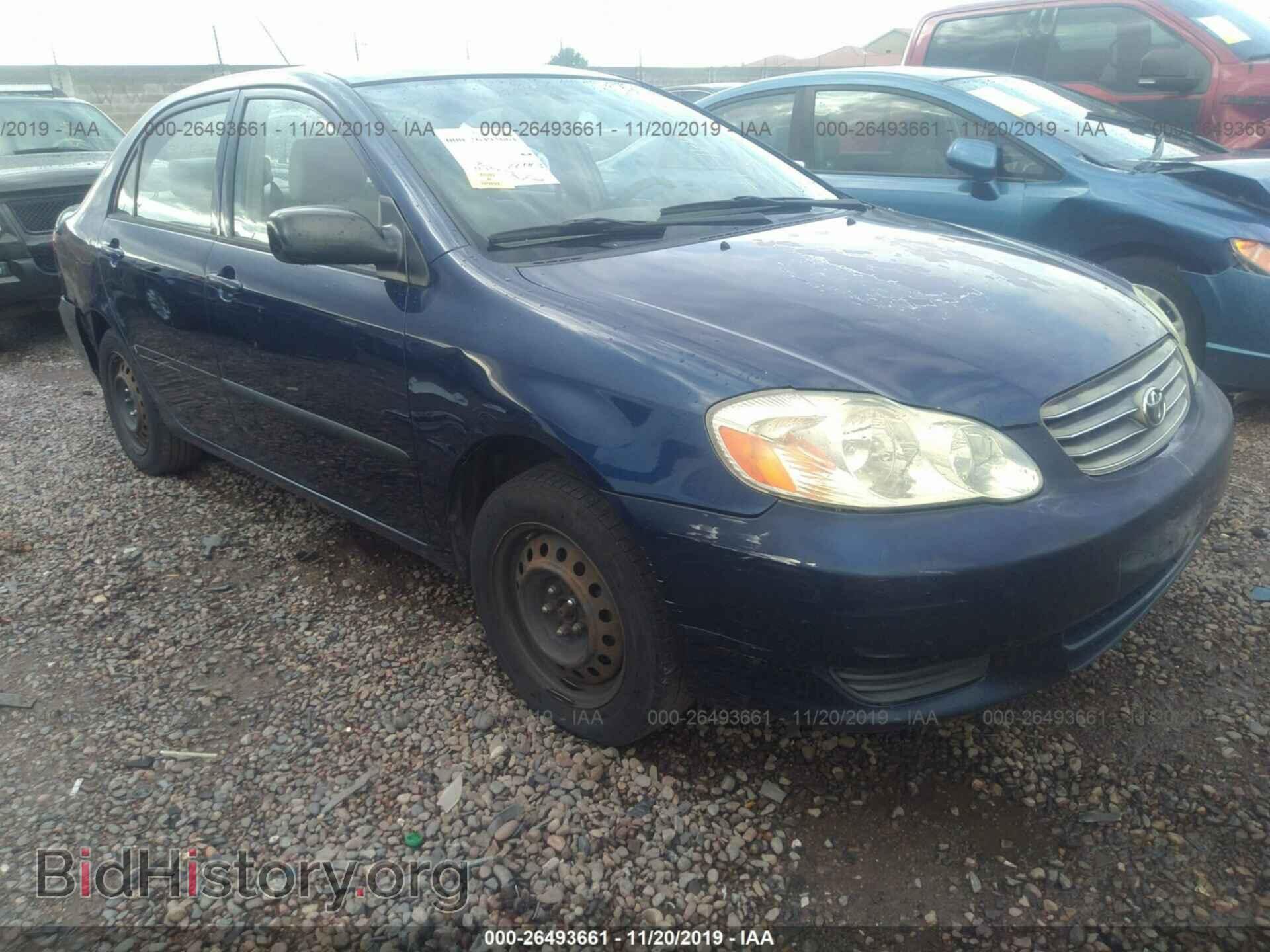 Photo JTDBR32E130021663 - TOYOTA COROLLA 2003