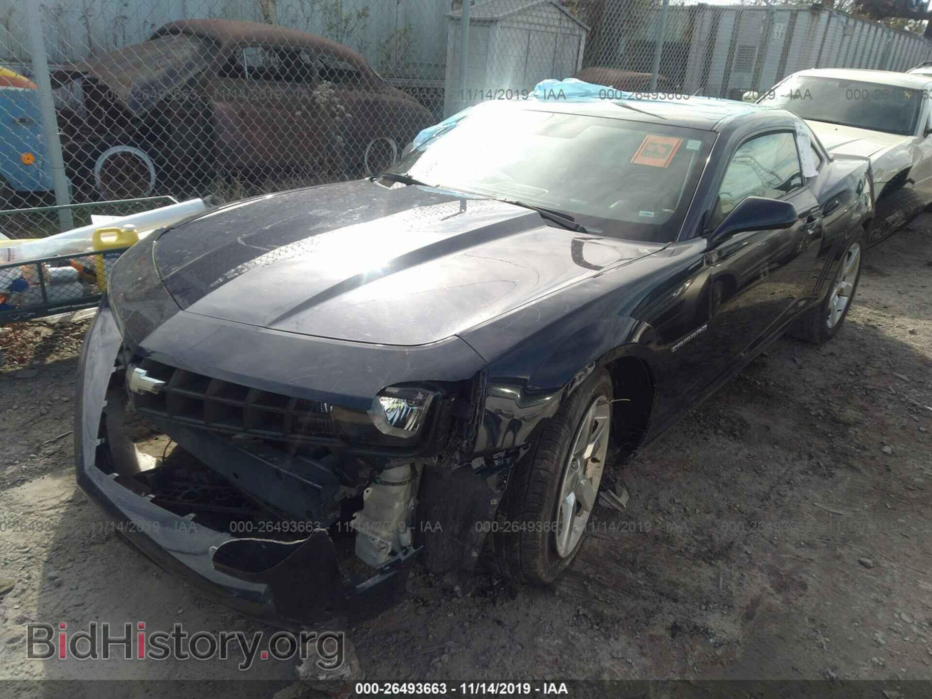 2011 CHEVROLET CAMARO - VIN: 2G1FB1ED2B9103217 - Фото 2