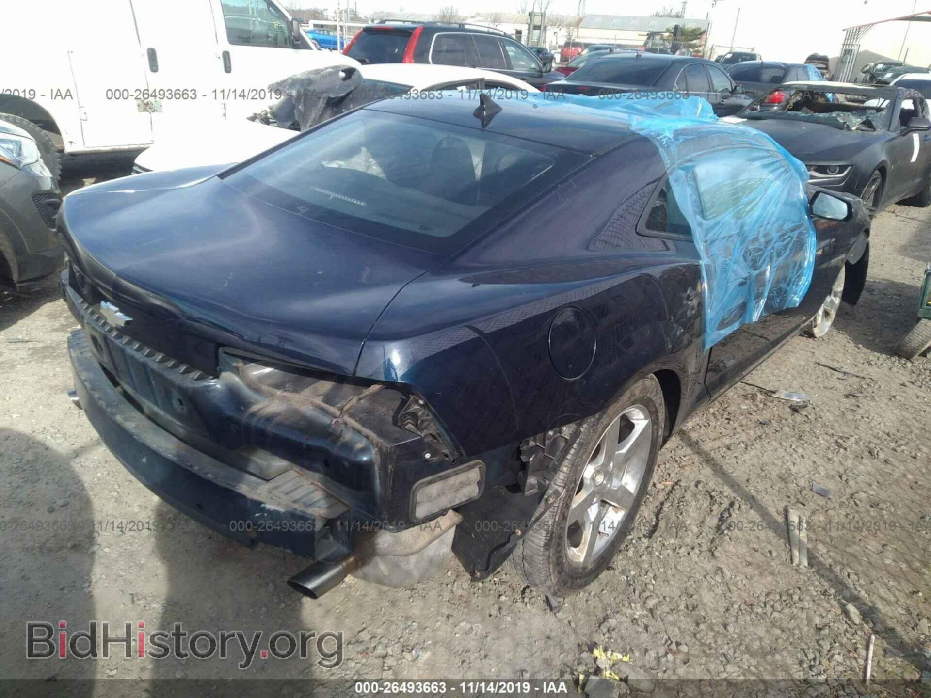 2011 CHEVROLET CAMARO - VIN: 2G1FB1ED2B9103217 - Фото 4