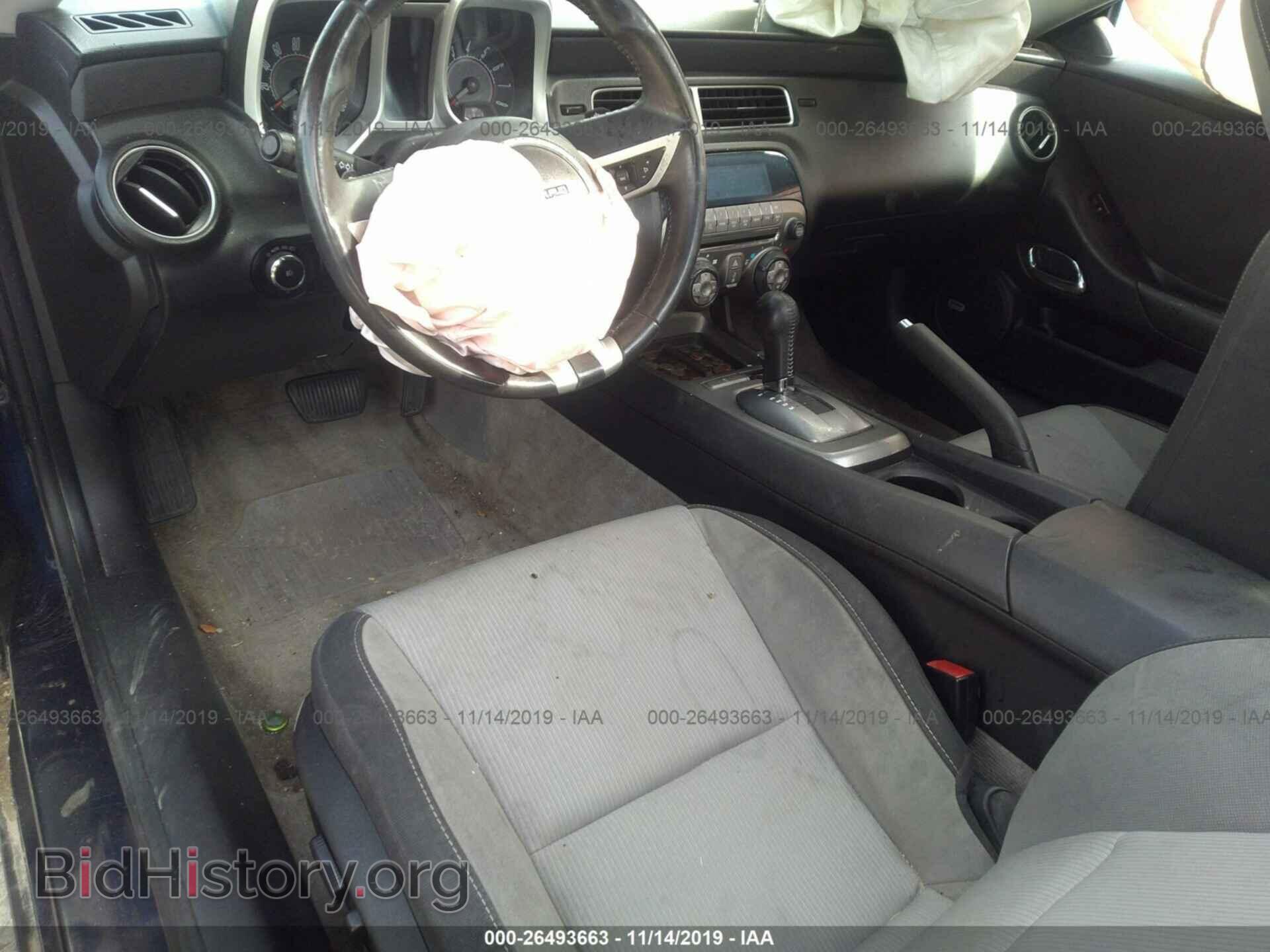 2011 CHEVROLET CAMARO - VIN: 2G1FB1ED2B9103217 - Фото 5