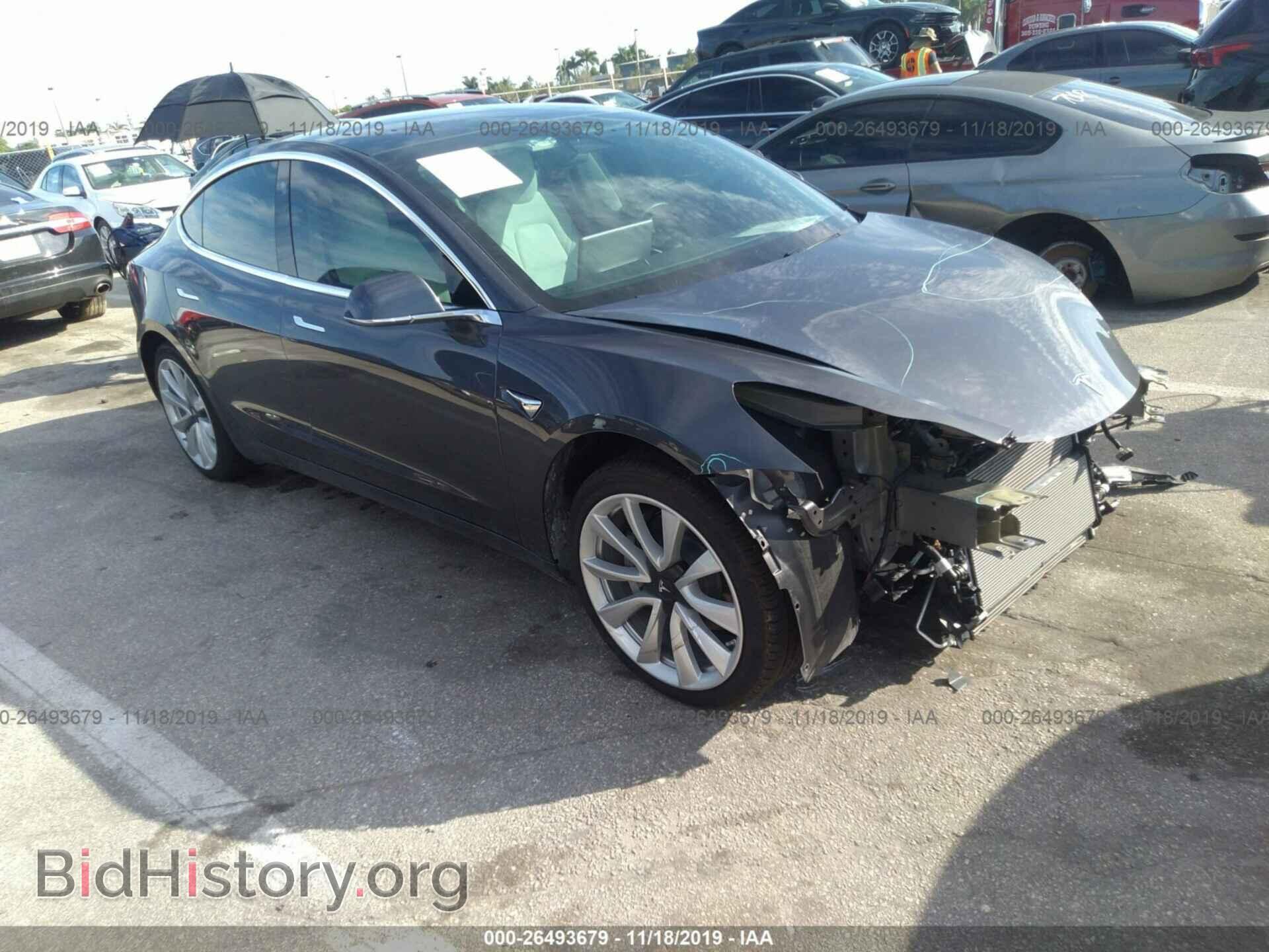 Photo 5YJ3E1EA7KF312732 - TESLA MODEL 3 2019