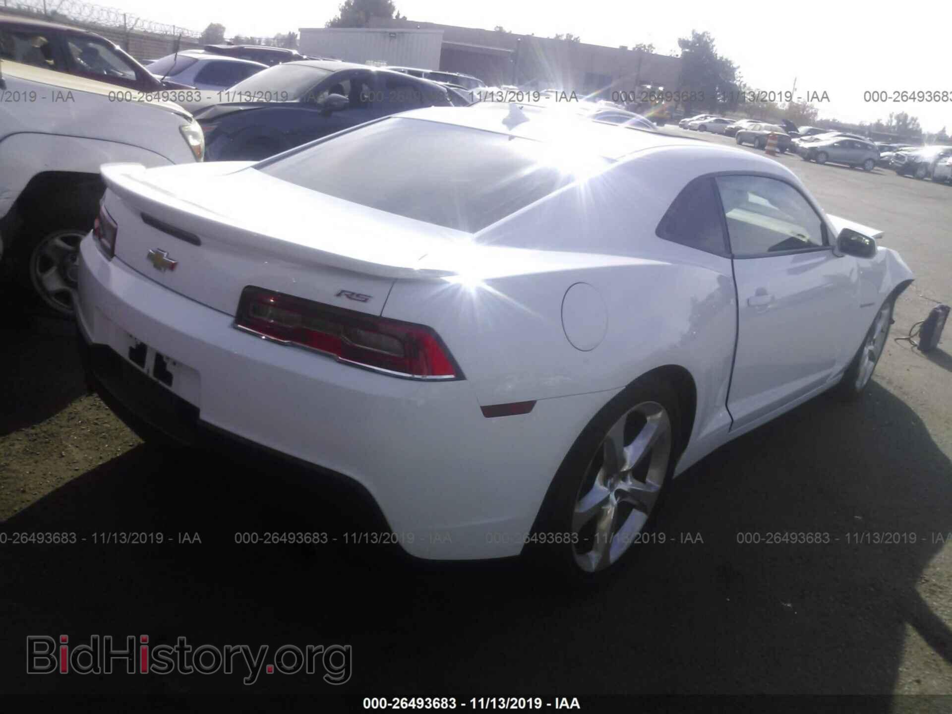 2014 Chevrolet Camaro - VIN: 2G1FB1E36E9314447 - Фото 4