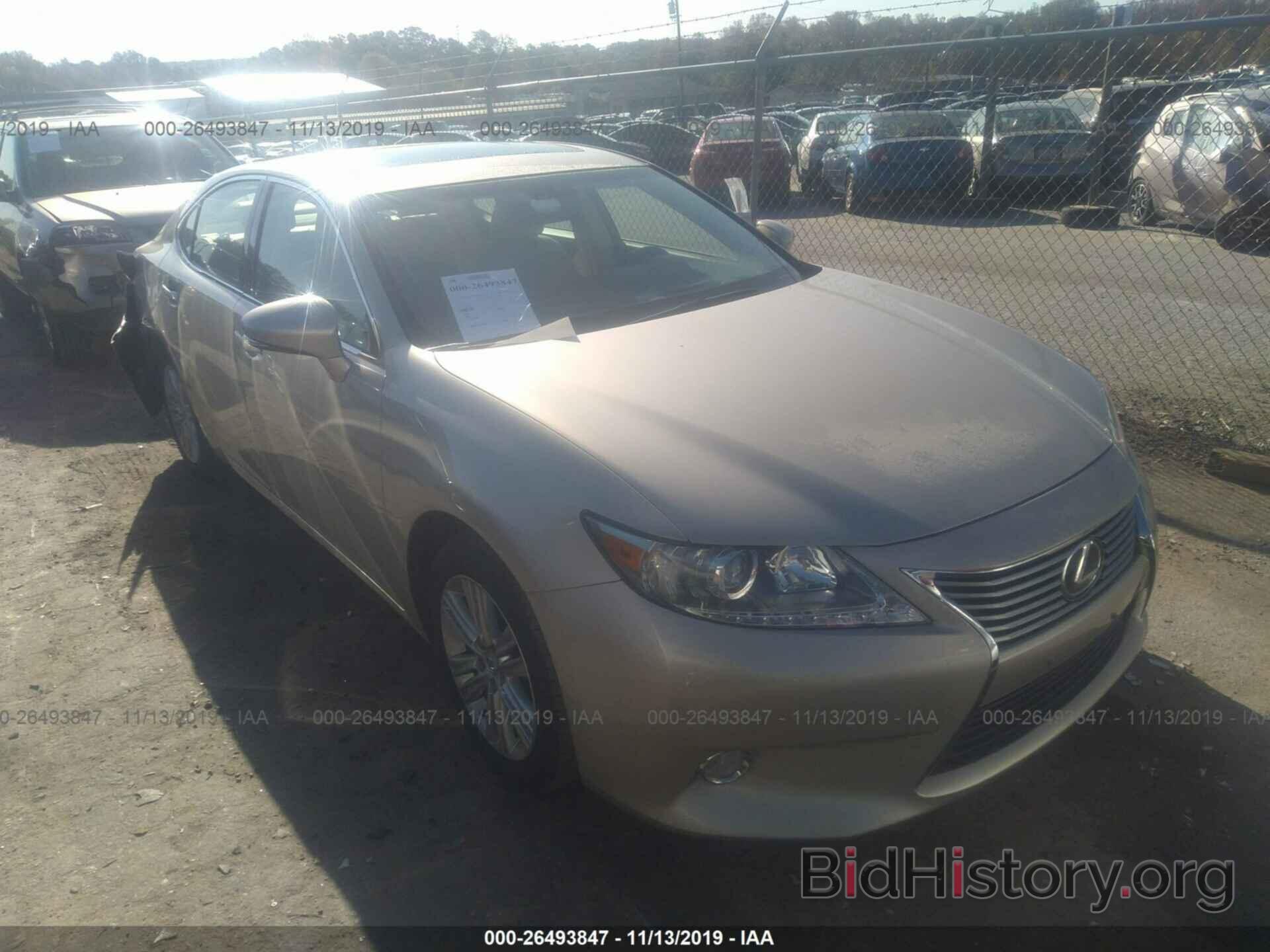 Photo JTHBK1GG8D2070608 - LEXUS ES 2013