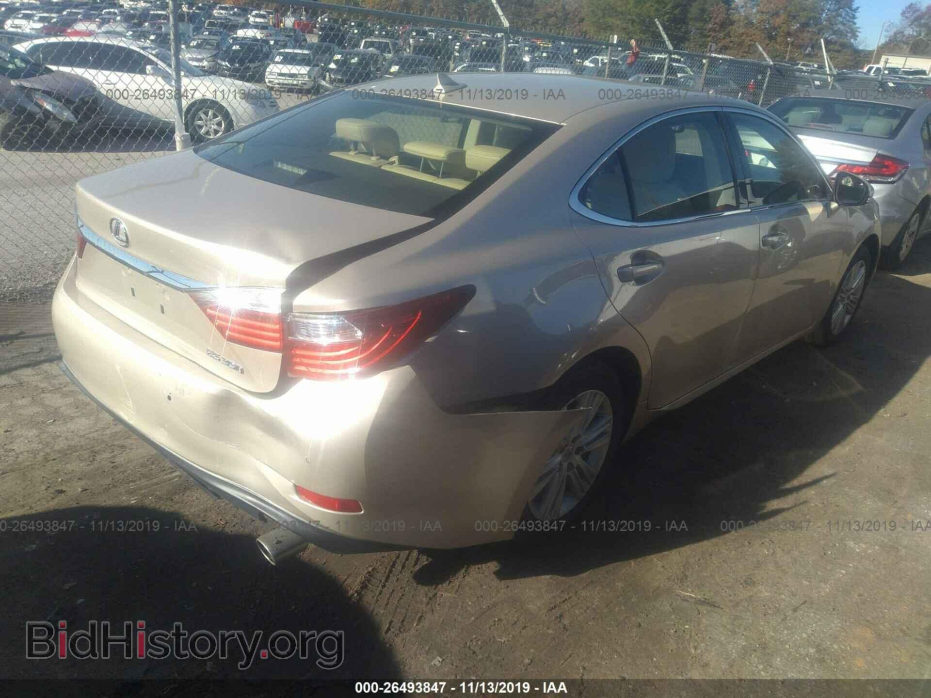 2013 LEXUS ES - VIN: JTHBK1GG8D2070608 - Photo 4