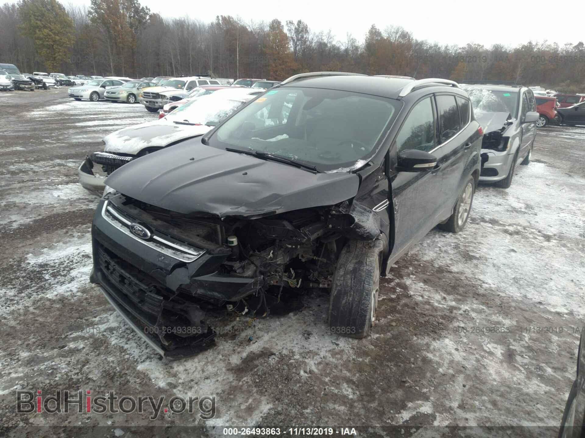 2014 FORD ESCAPE - VIN: 1FMCU9J93EUB58525 - Фото 2