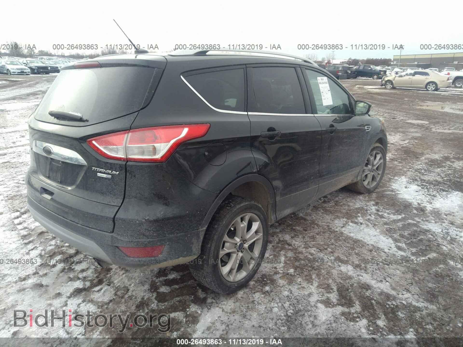 2014 FORD ESCAPE - VIN: 1FMCU9J93EUB58525 - Фото 4