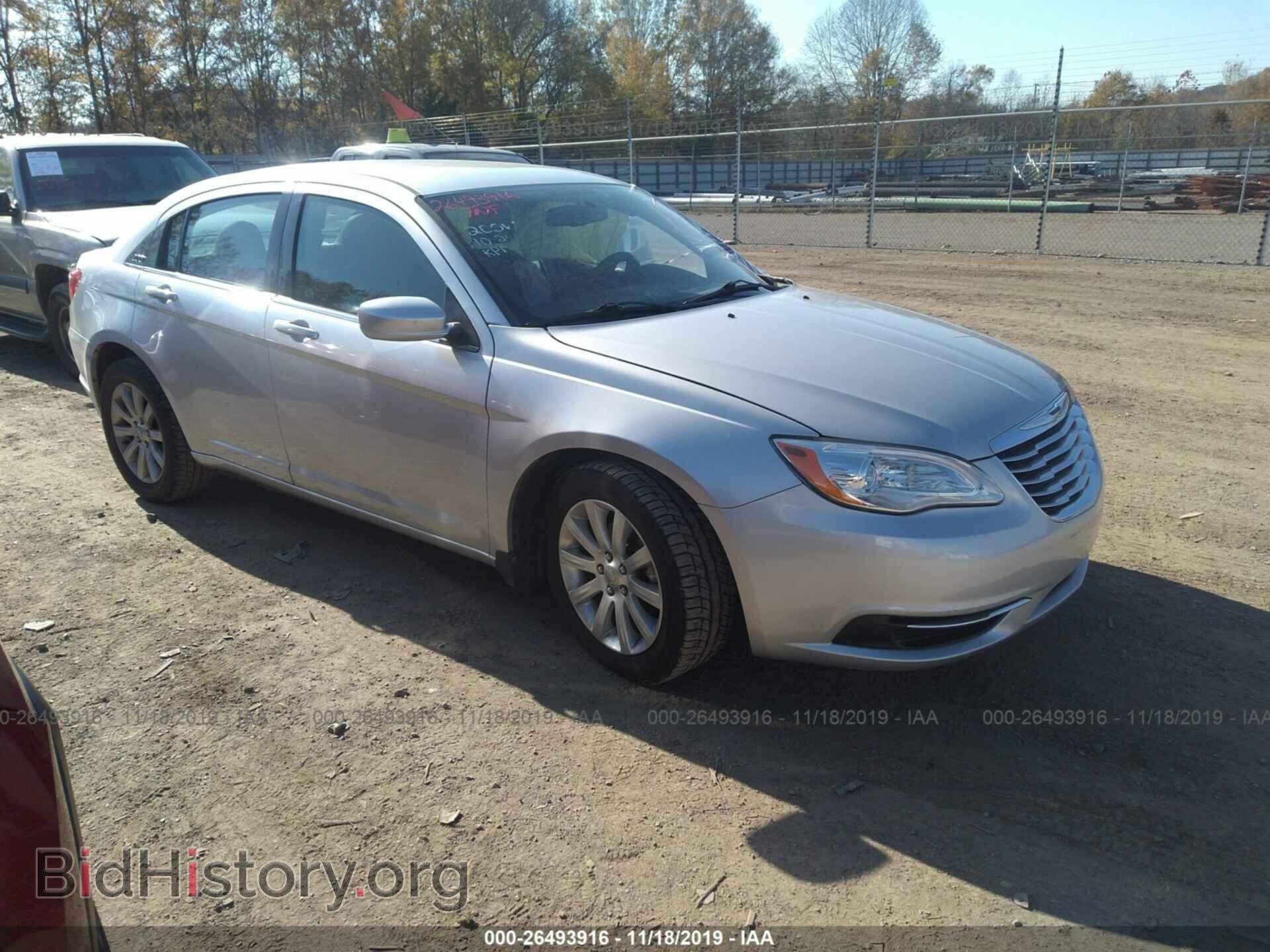 Фотография 1C3CCBBG1CN125501 - CHRYSLER 200 2012