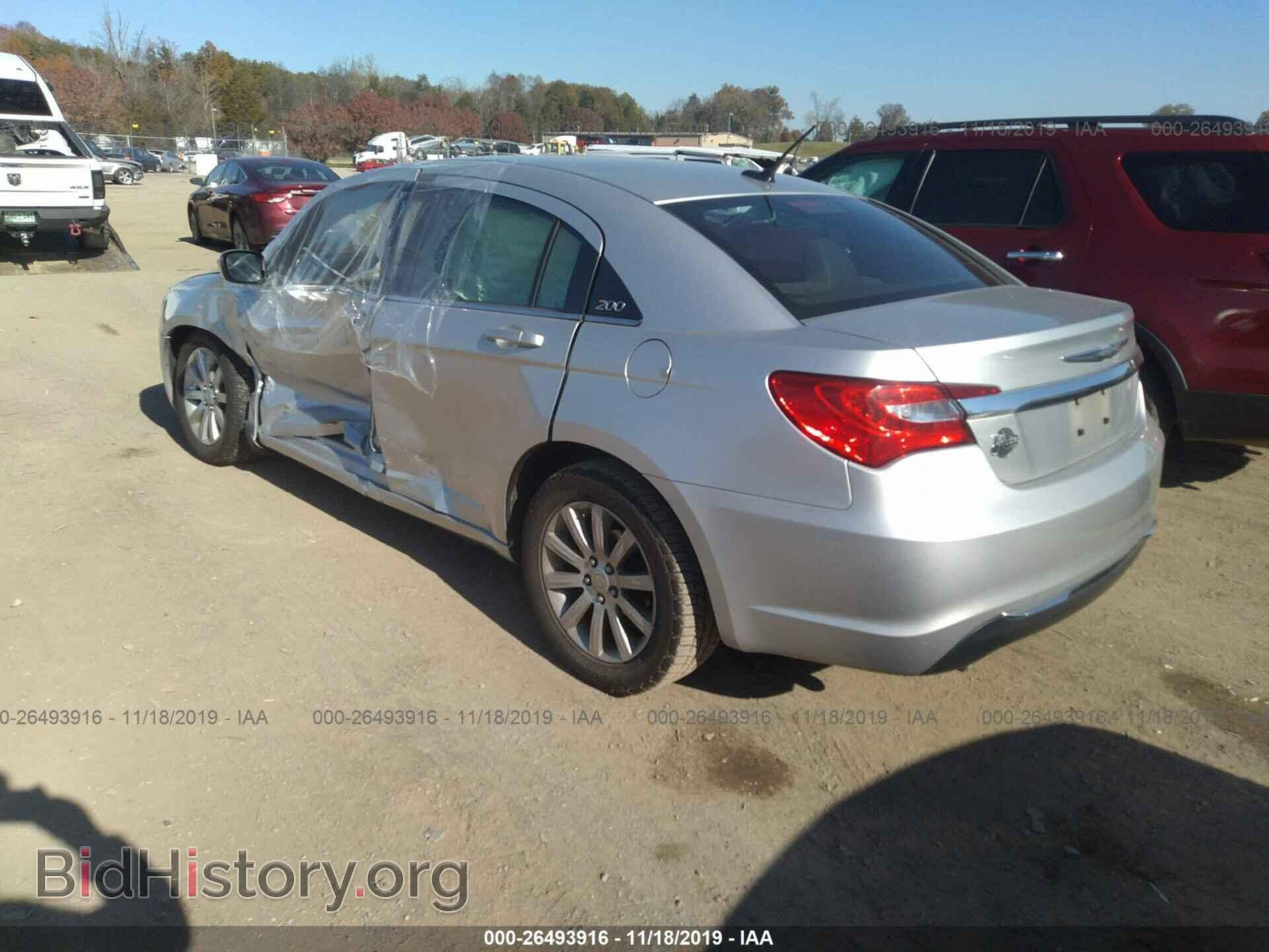 2012 CHRYSLER 200 - VIN: 1C3CCBBG1CN125501 - Фото 3