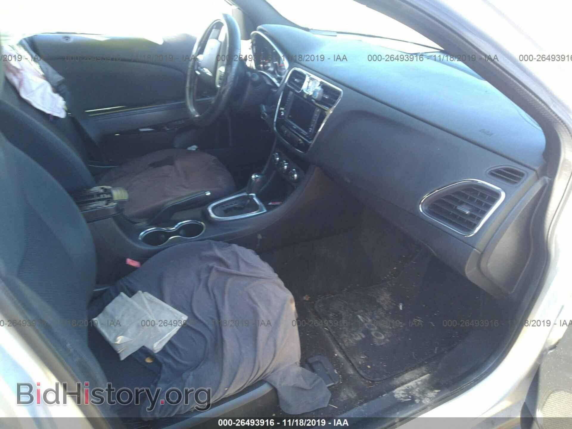 2012 CHRYSLER 200 - VIN: 1C3CCBBG1CN125501 - Фото 5