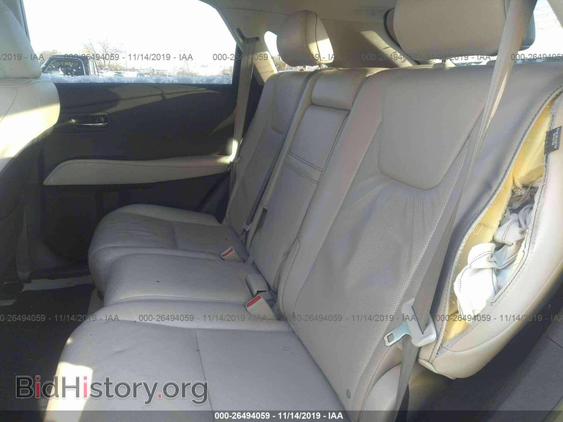 2014 LEXUS RX - VIN: 2T2ZK1BA2EC139245 - Фото 8