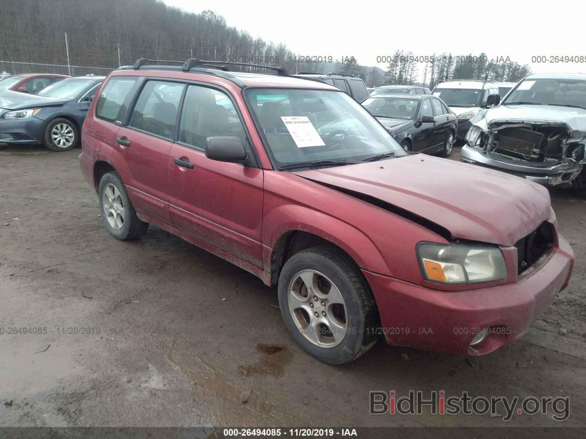 Photo JF1SG65683H720503 - SUBARU FORESTER 2003