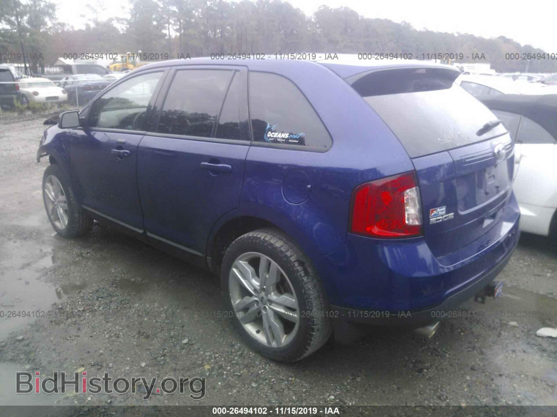 2013 FORD EDGE - VIN: 2FMDK3JC9DBA97964 - Фото 3