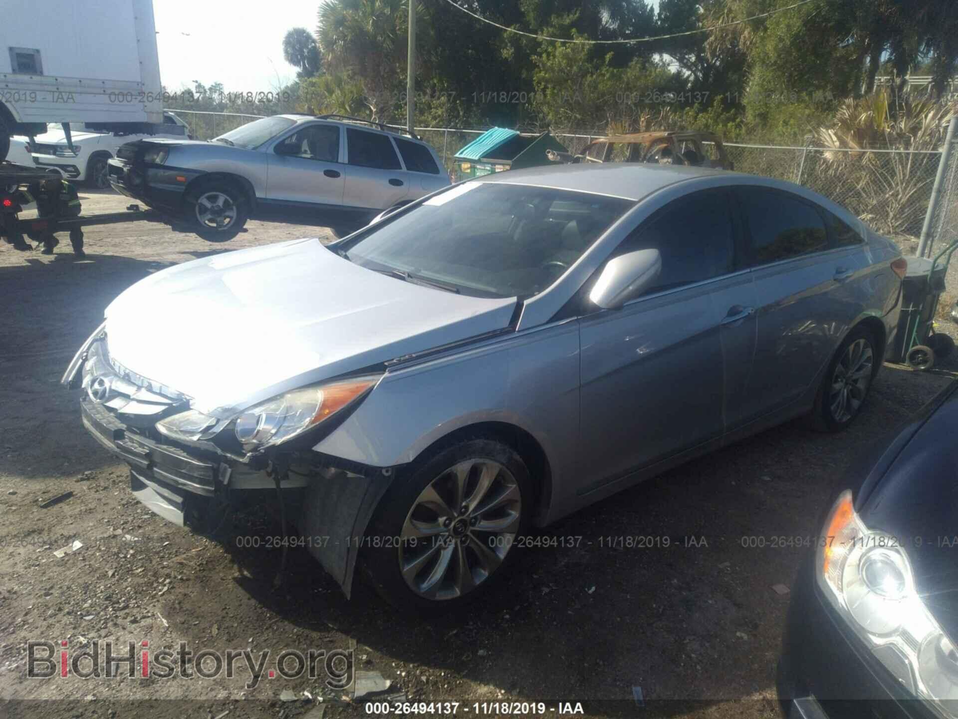 2012 HYUNDAI SONATA - VIN: 5NPEC4AB4CH434224 - Фото 2
