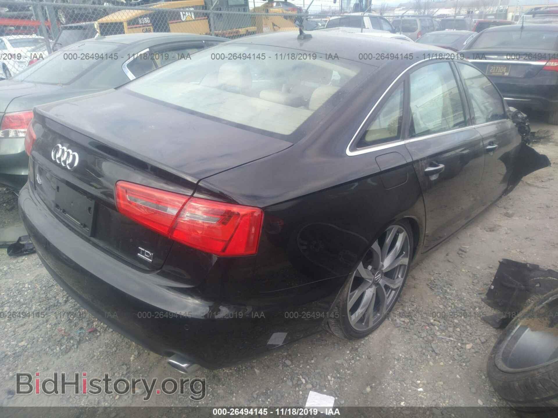 2014 AUDI A6 - VIN: WAUFMAFC1EN029374 - Фото 4