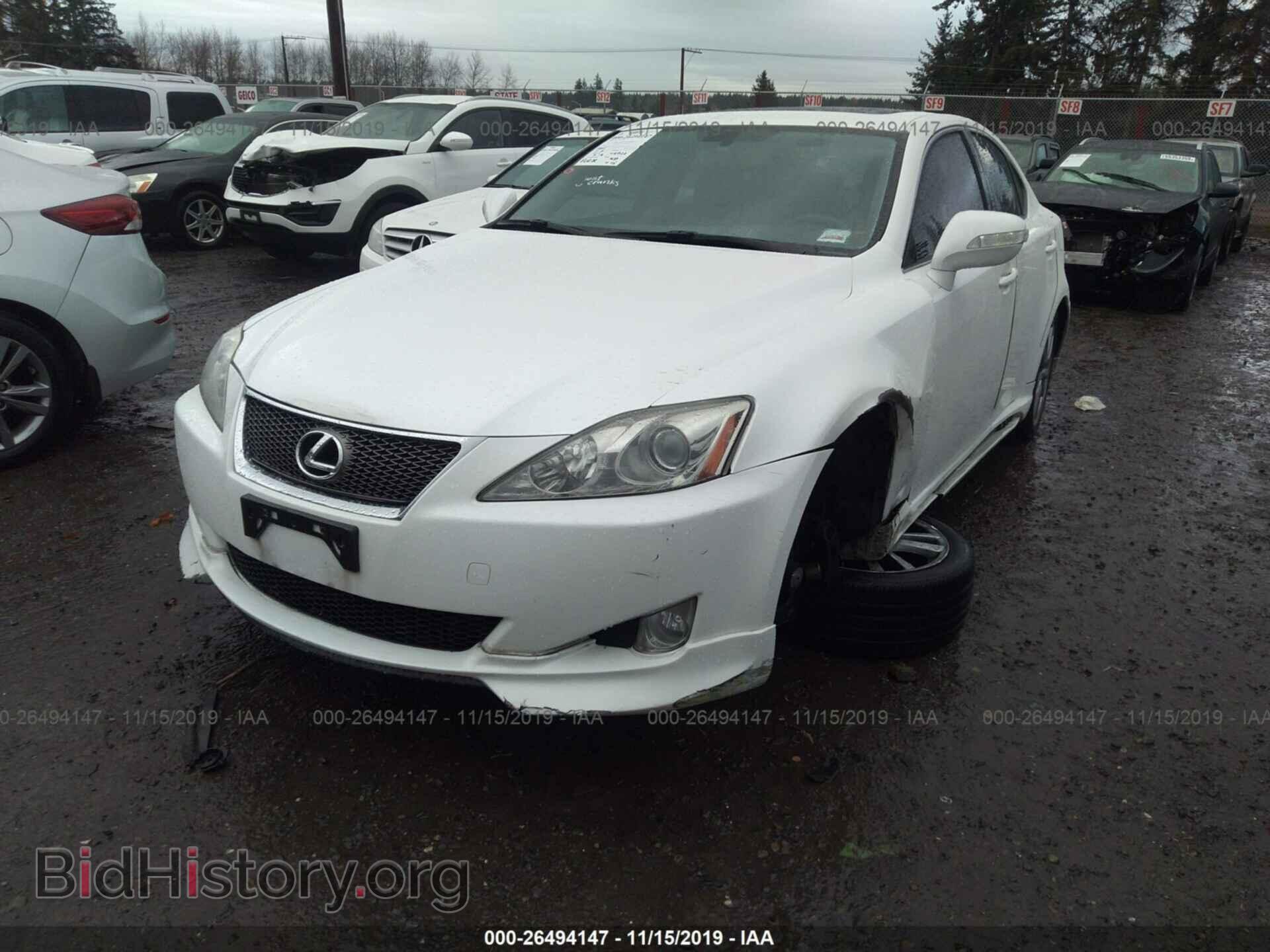 2008 LEXUS IS - VIN: JTHBK262782078118 - Фото 2