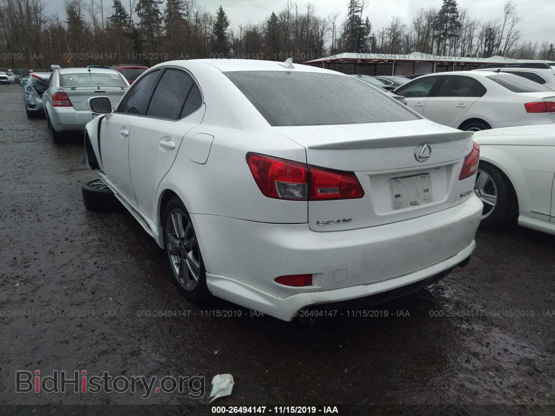 2008 LEXUS IS - VIN: JTHBK262782078118 - Фото 3