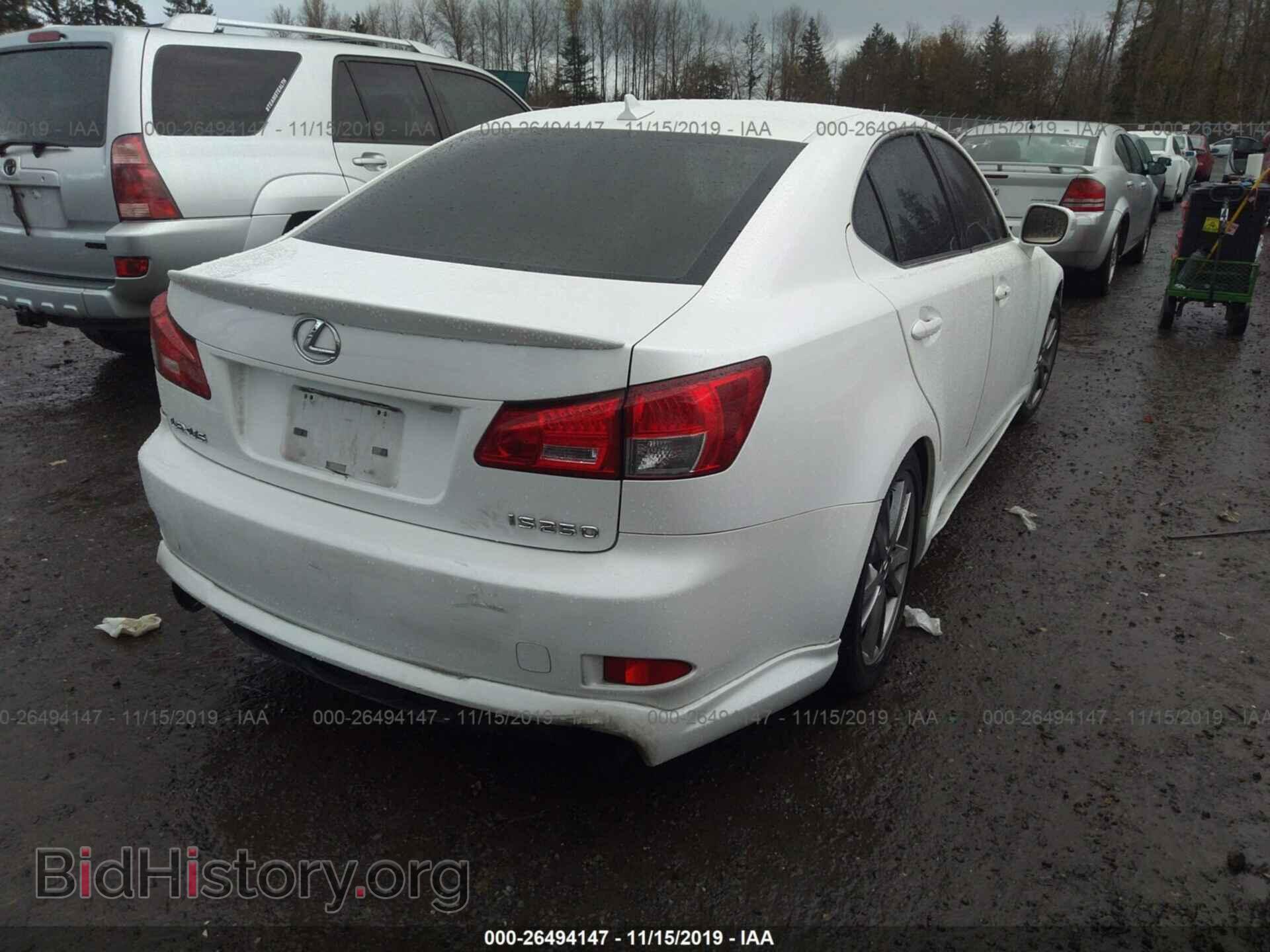 2008 LEXUS IS - VIN: JTHBK262782078118 - Фото 4