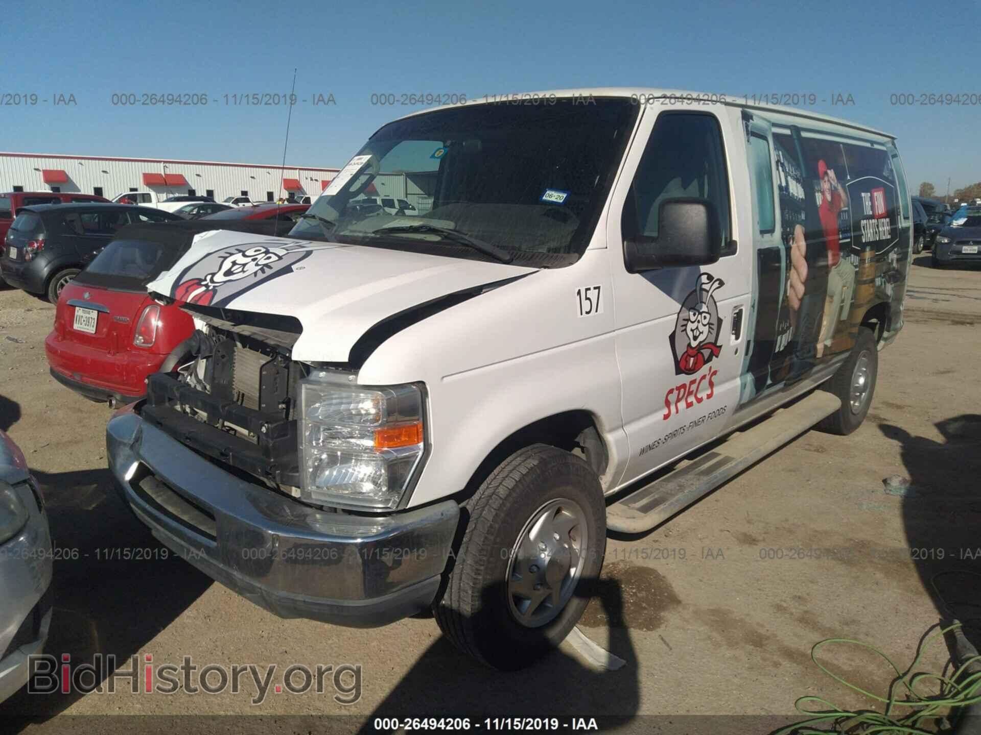 2011 FORD ECONOLINE - VIN: 1FTNE2EW5BDA87907 - Фото 2