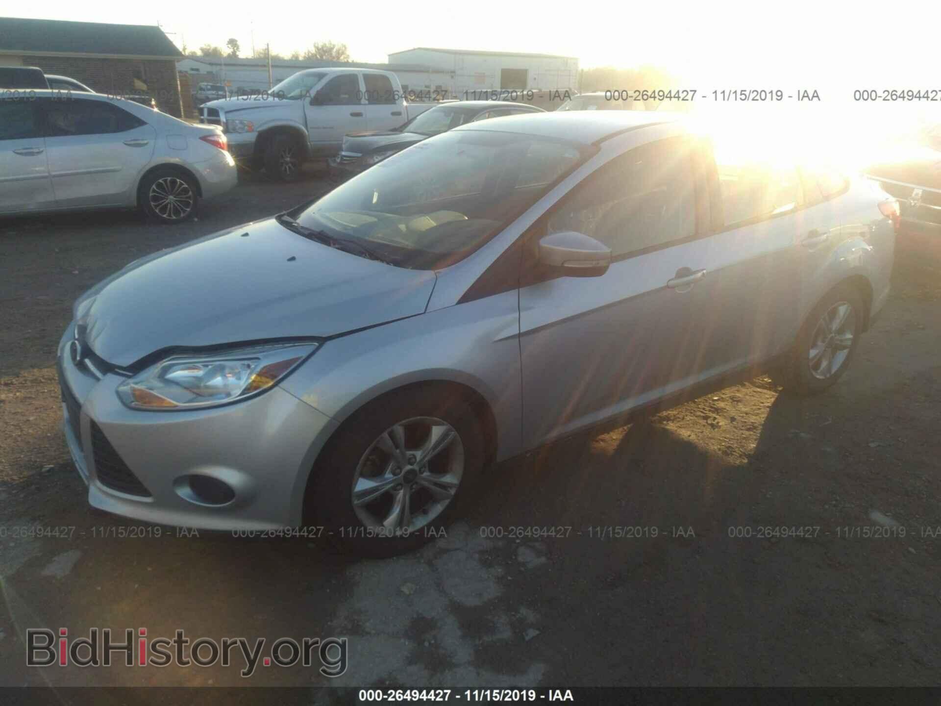 2014 FORD FOCUS - VIN: 1FADP3F26EL340191 - Фото 2