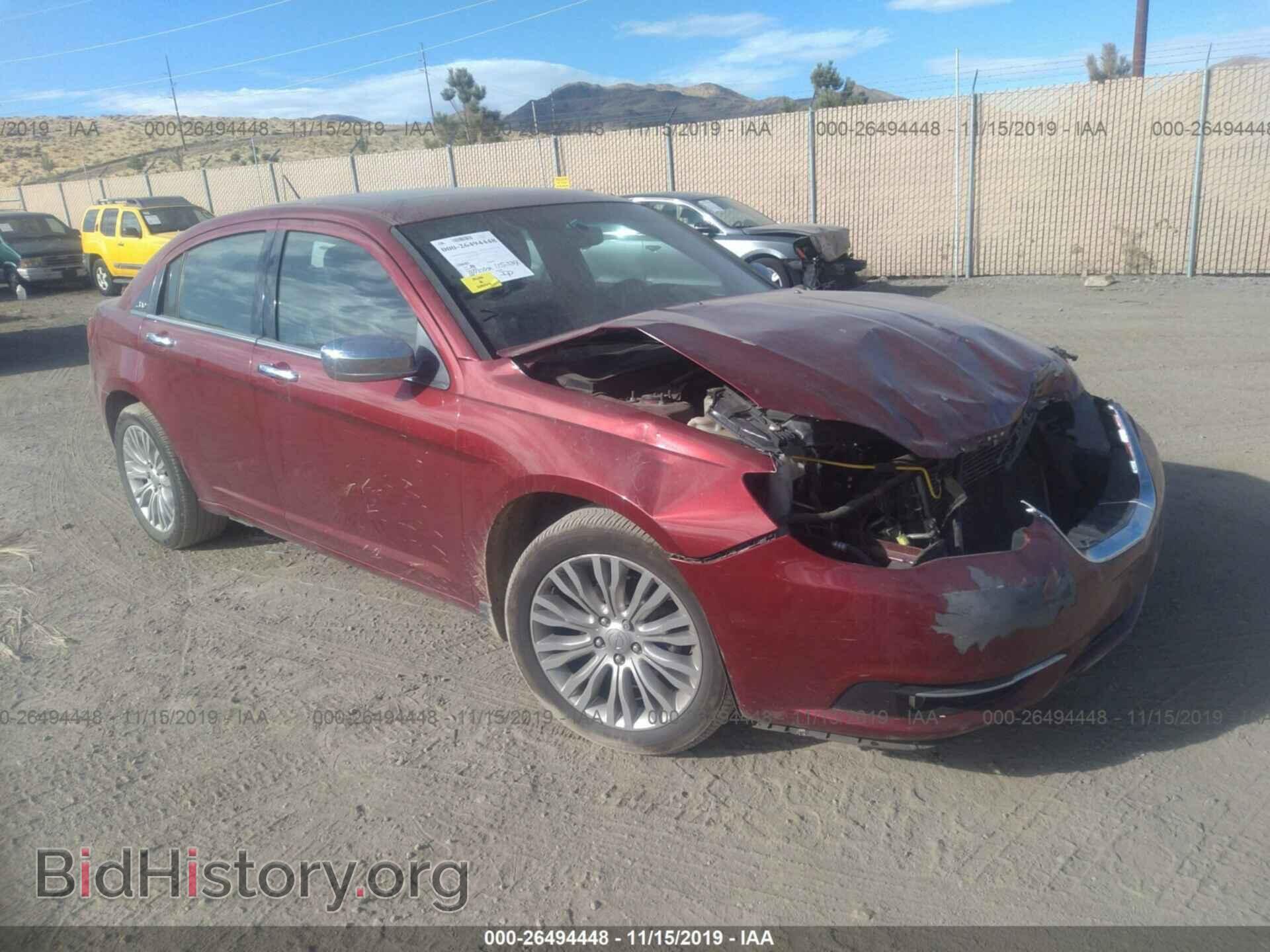 Photo 1C3BC2FB4BN601989 - CHRYSLER 200 2011