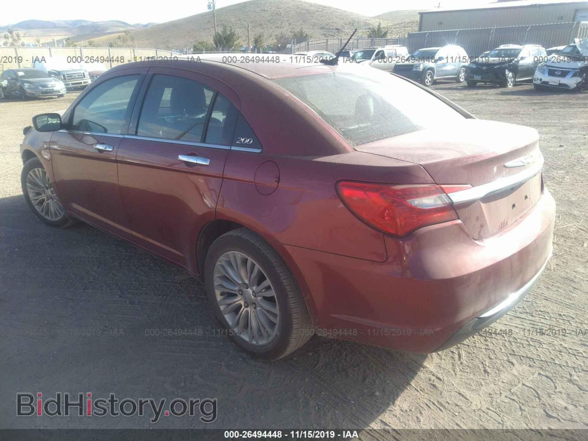 2011 CHRYSLER 200 - VIN: 1C3BC2FB4BN601989 - Photo 3