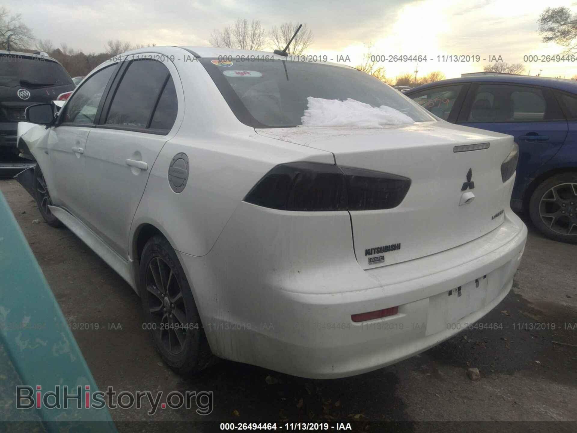 2015 Mitsubishi Lancer - VIN: JA32V2FW3FU019997 - Фото 3