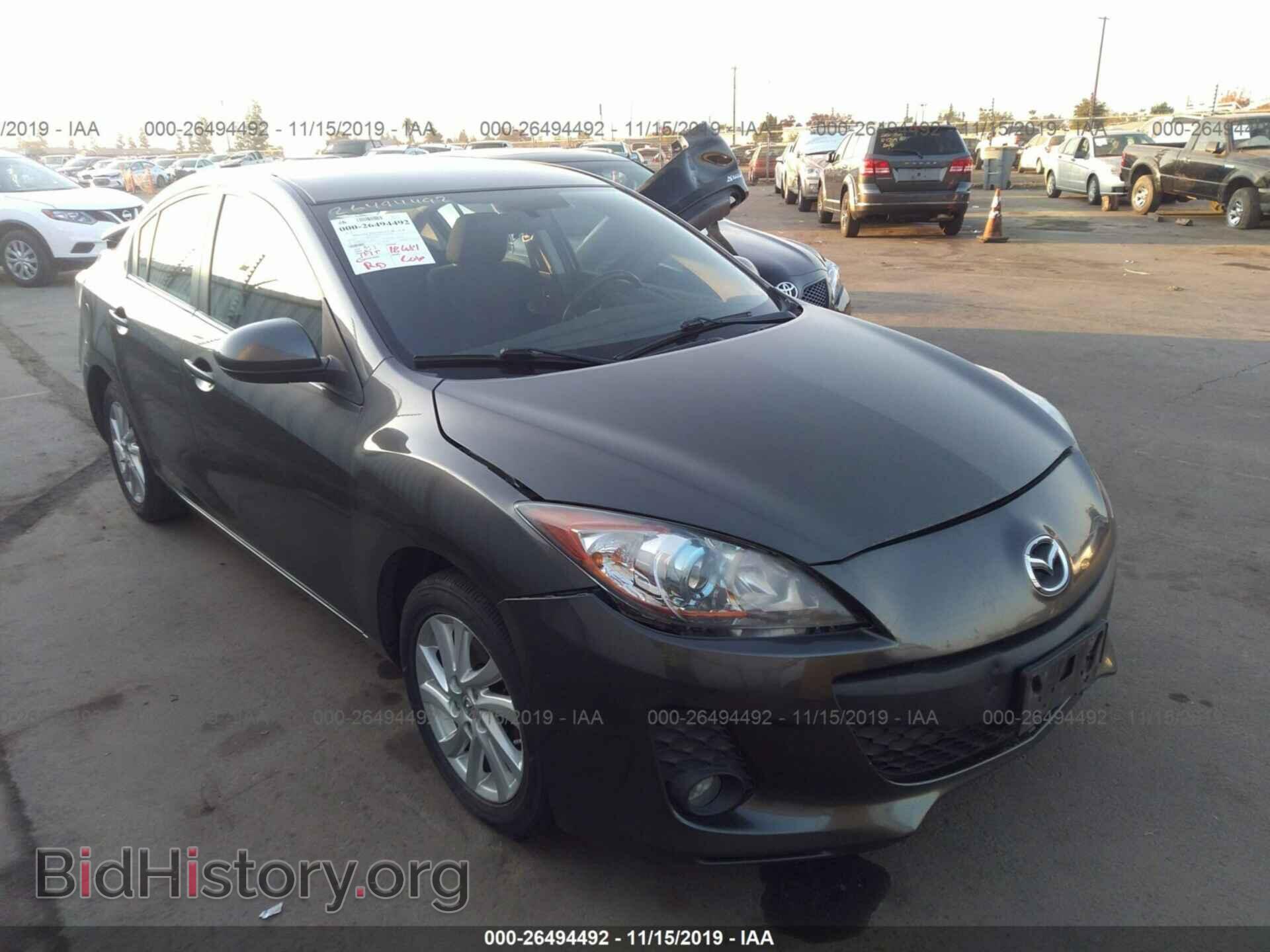 Фотография JM1BL1V82C1613076 - MAZDA 3 2012