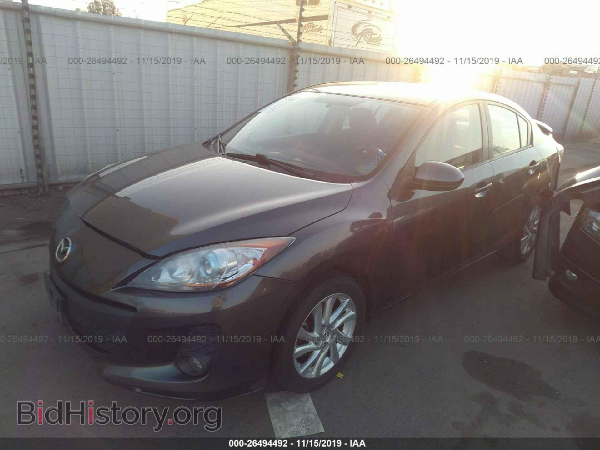 2012 MAZDA 3 - VIN: JM1BL1V82C1613076 - Фото 2