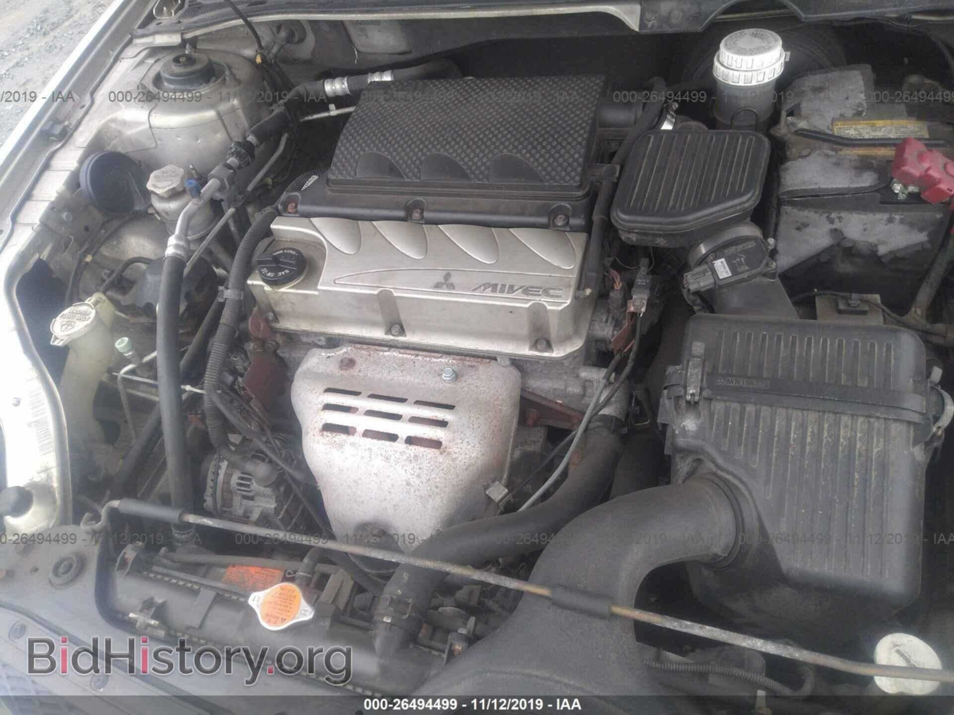 2004 MITSUBISHI GALANT - VIN: 4A3AB36F74E106365 - Фото 10