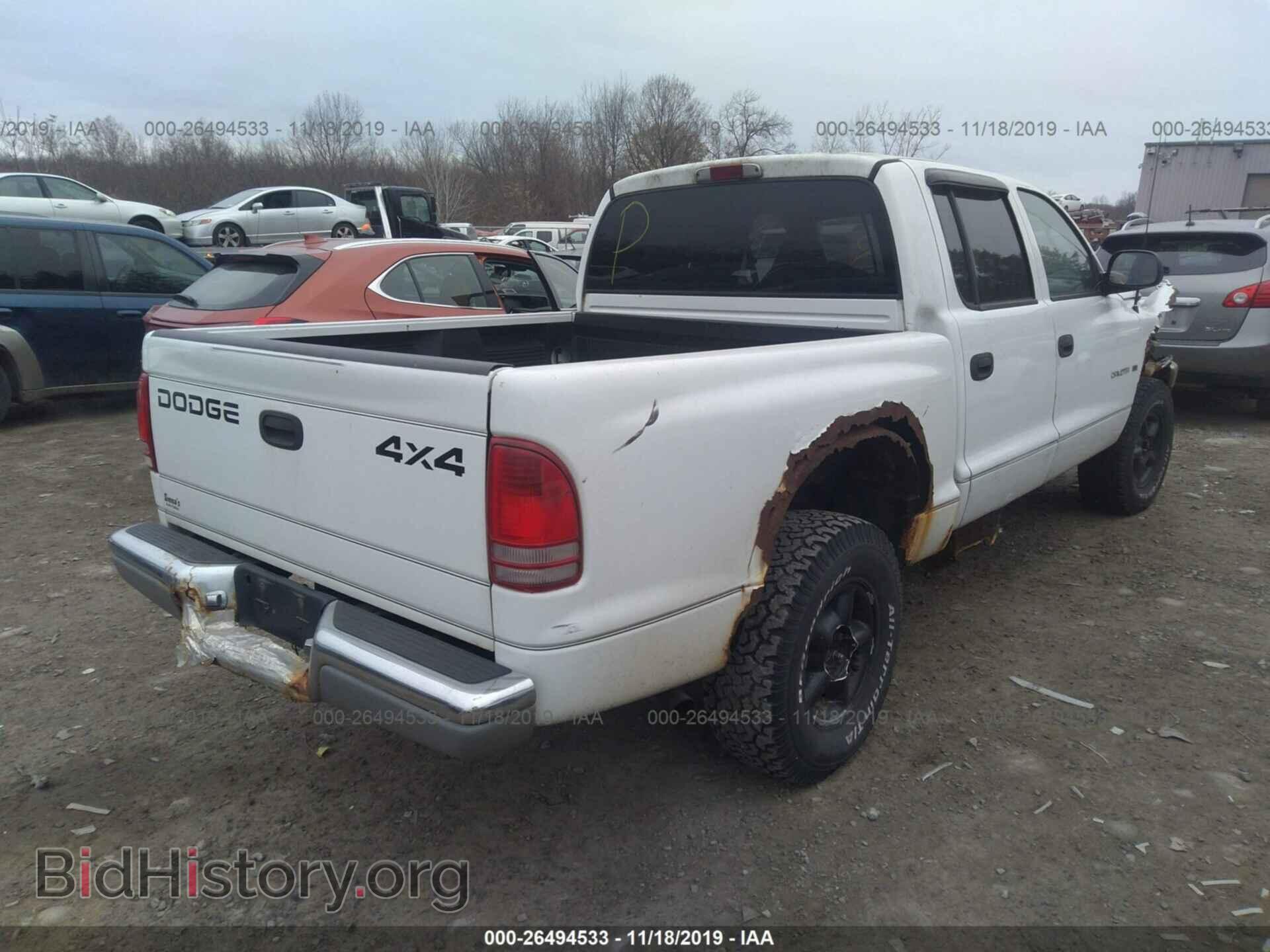 2002 DODGE DAKOTA - VIN: 1B7HG48X42S604794 - Фото 4