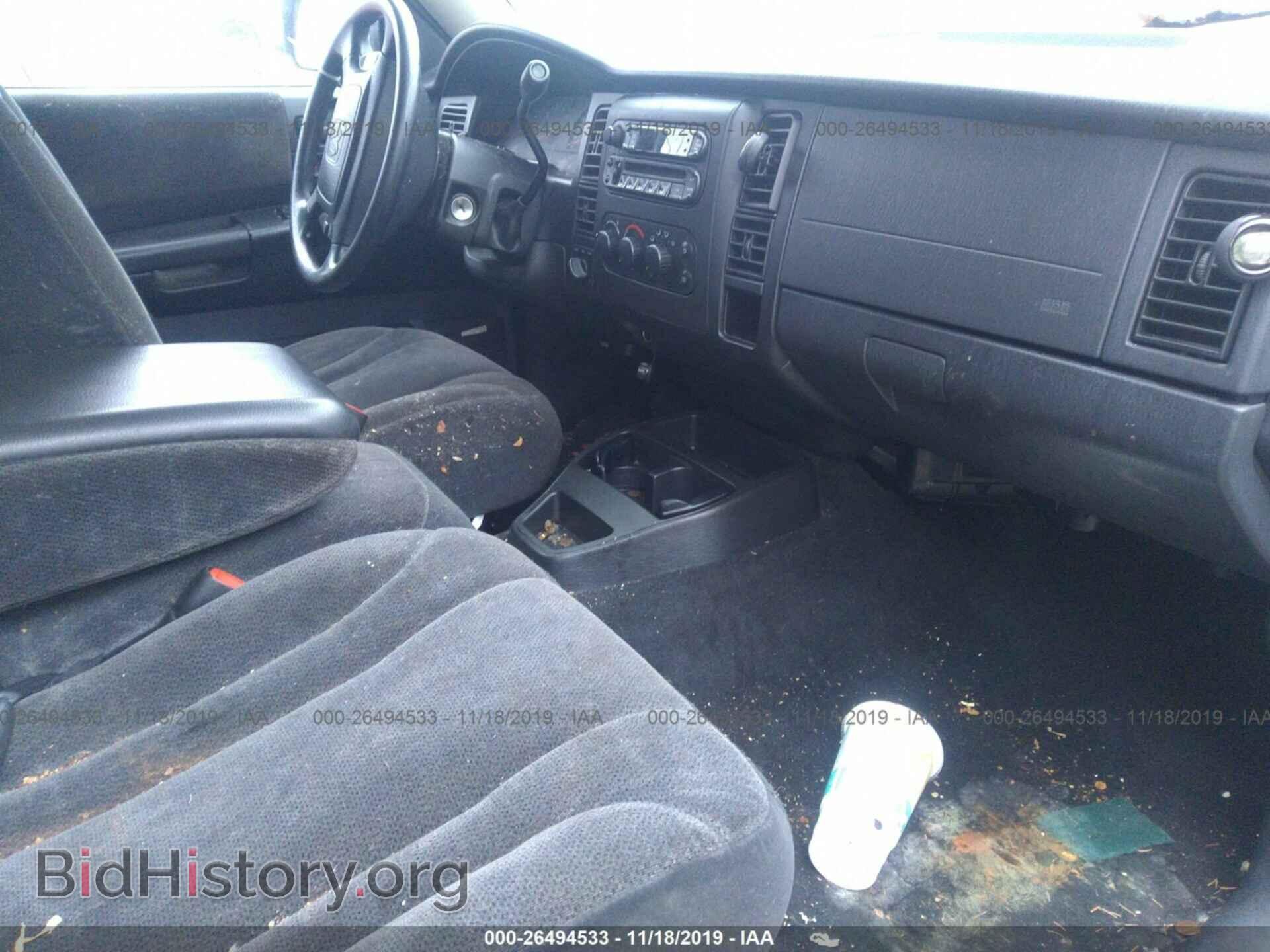 2002 DODGE DAKOTA - VIN: 1B7HG48X42S604794 - Фото 5