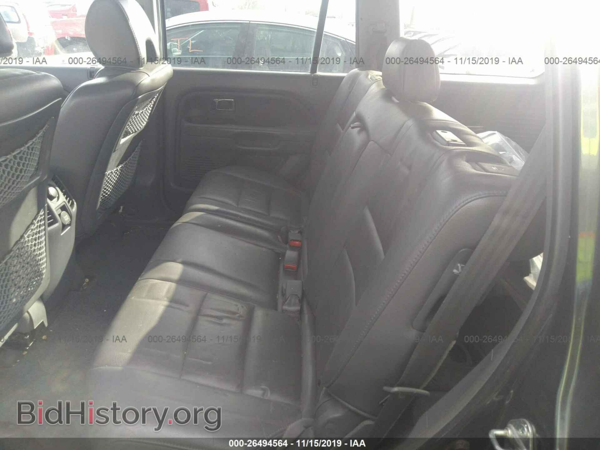 2006 HONDA PILOT - VIN: 2HKYF18736H541841 - Фото 8