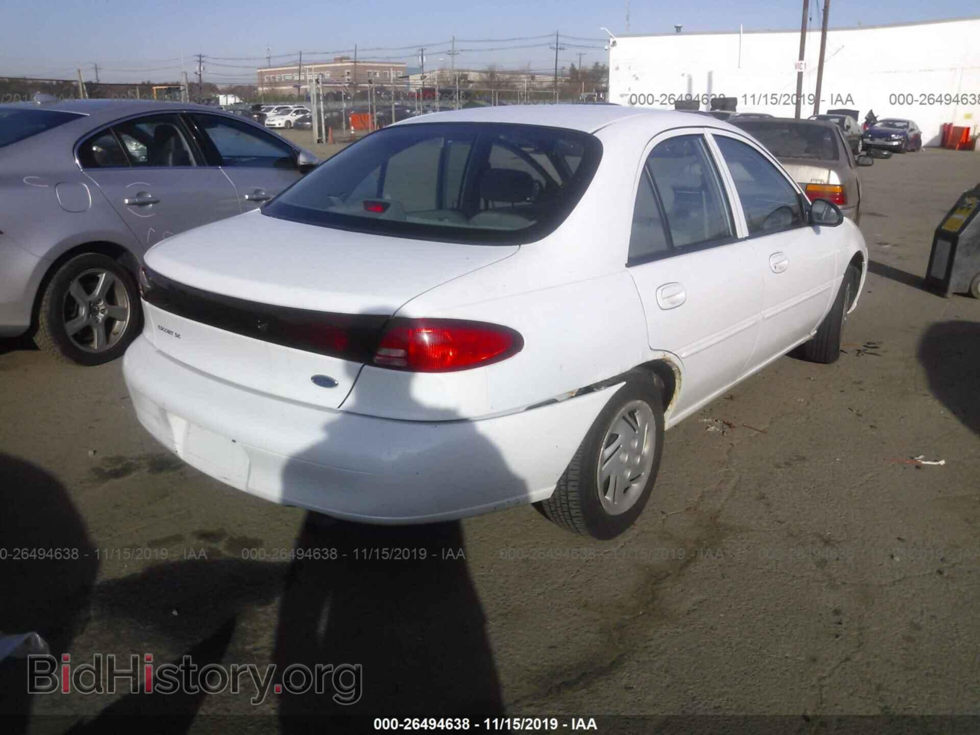 2002 FORD ESCORT - VIN: 3FAFP13P82R193785 - Фото 4