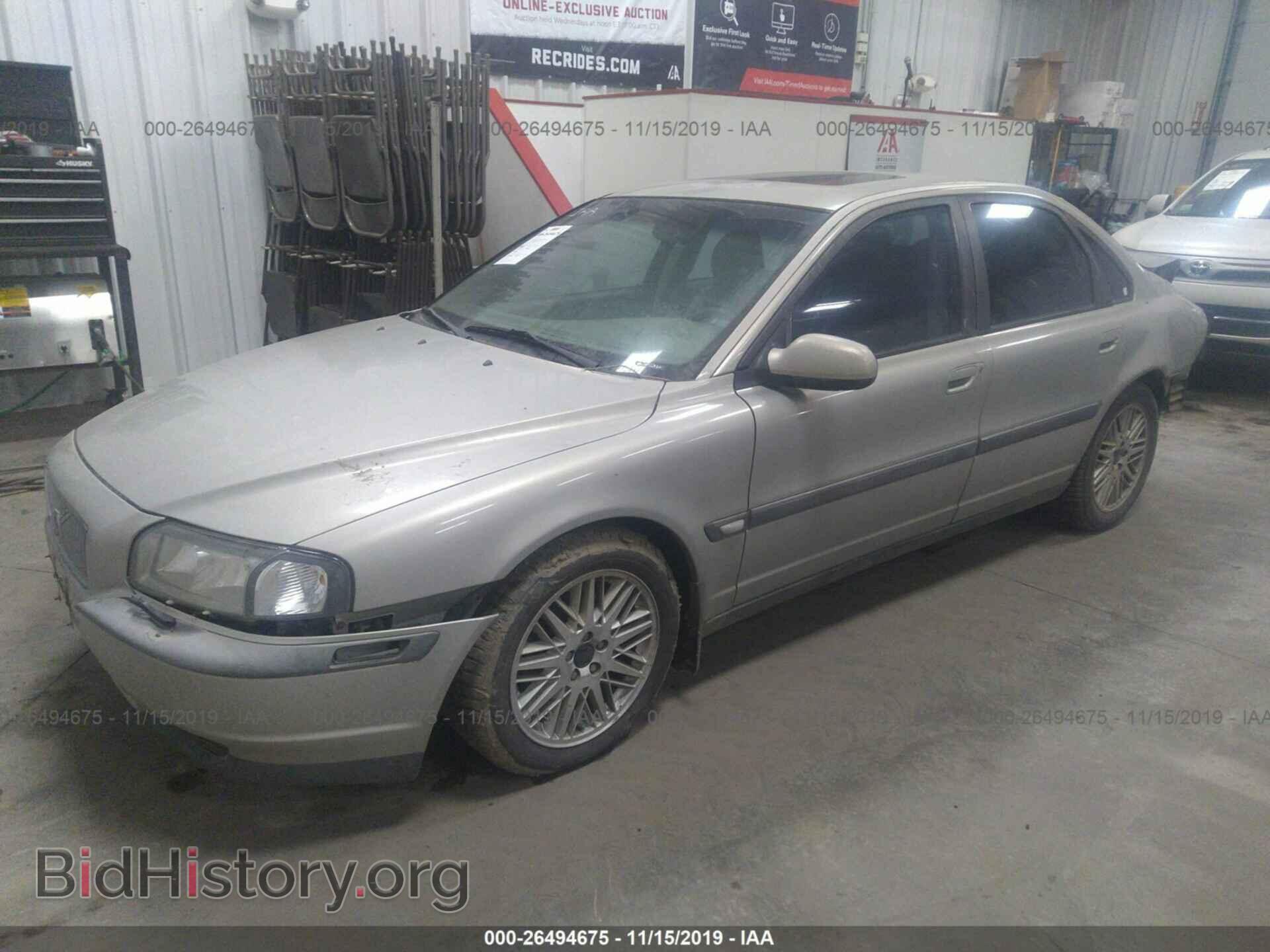 2001 VOLVO S80 - VIN: YV1TS94D811197188 - Фото 2