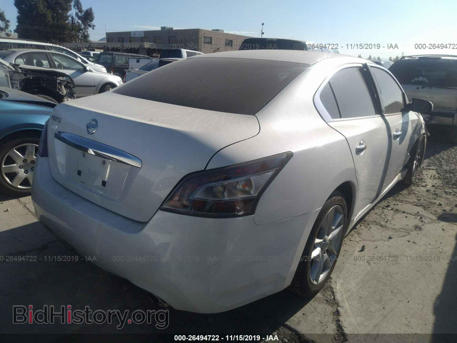 2014 NISSAN MAXIMA - VIN: 1N4AA5AP1EC457678 - Фото 4