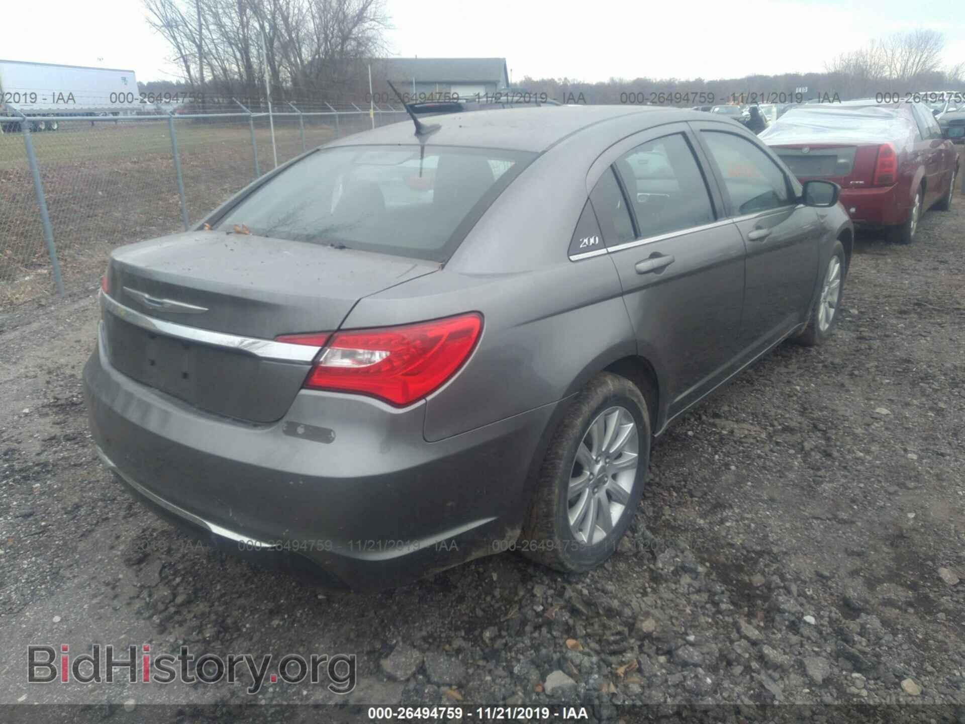 2012 Chrysler 200 - VIN: 1C3CCBBBXCN299023 - Фото 4