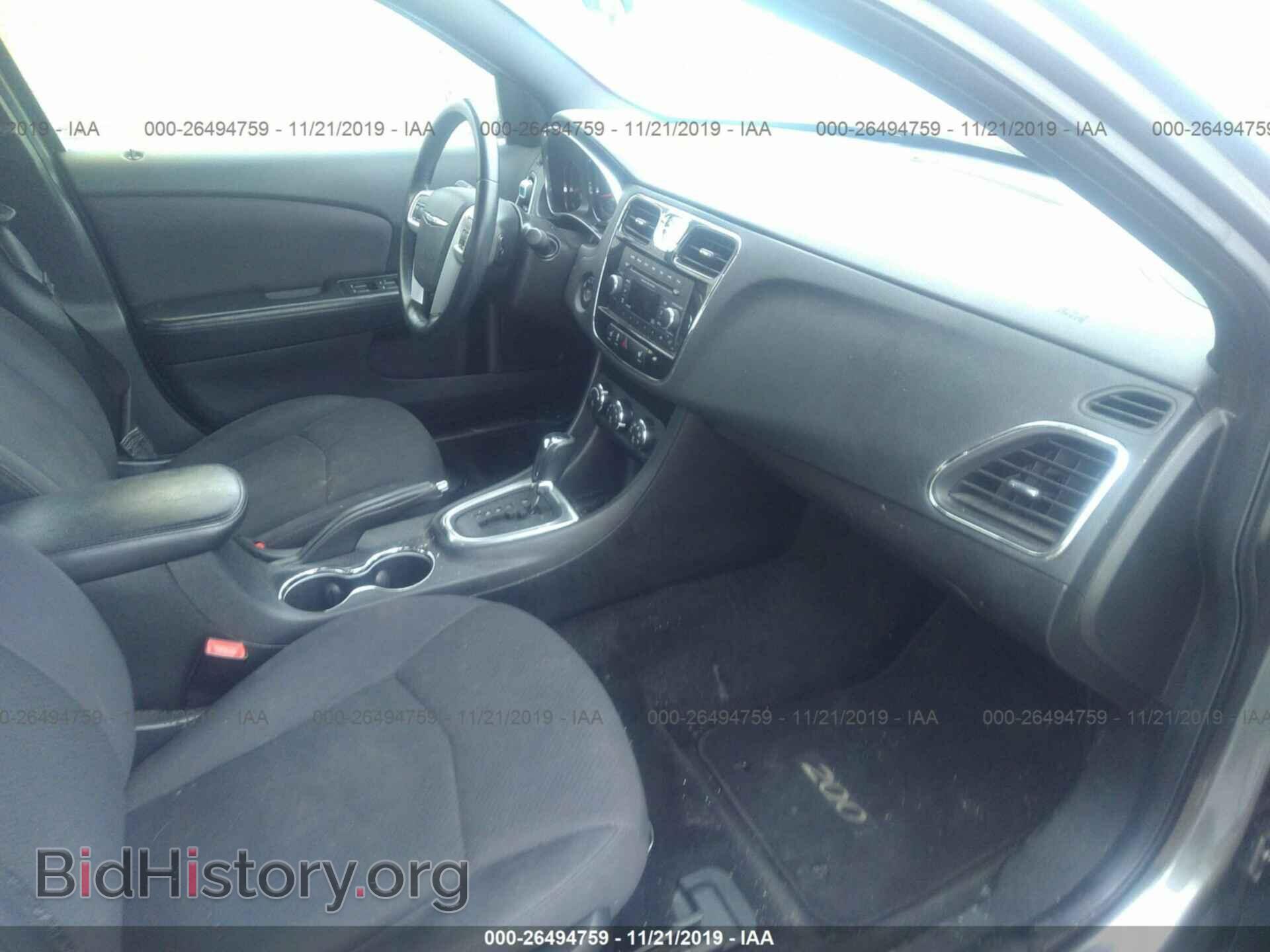 2012 Chrysler 200 - VIN: 1C3CCBBBXCN299023 - Фото 5