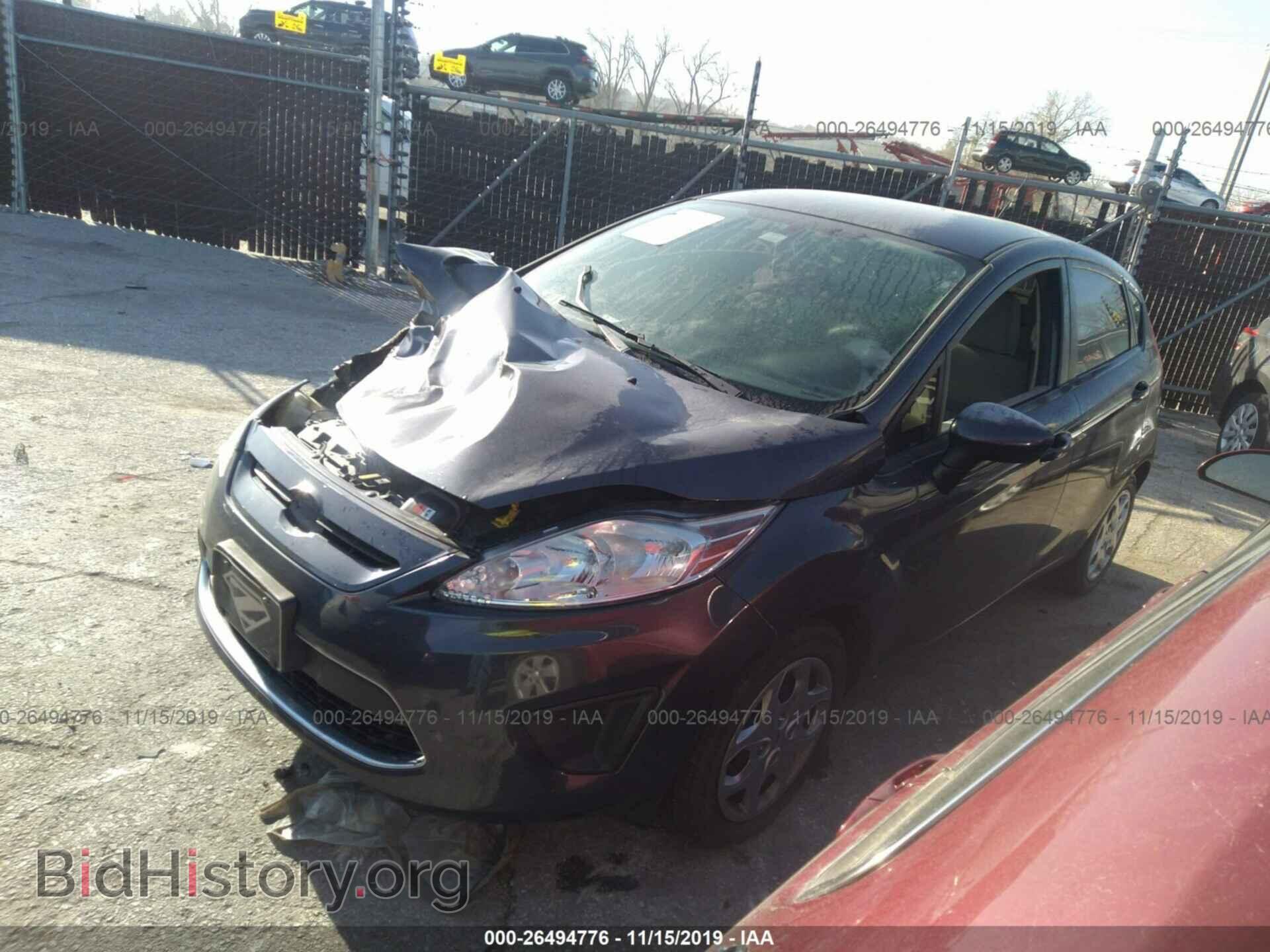 2012 FORD FIESTA - VIN: 3FADP4EJ5CM137934 - Фото 2