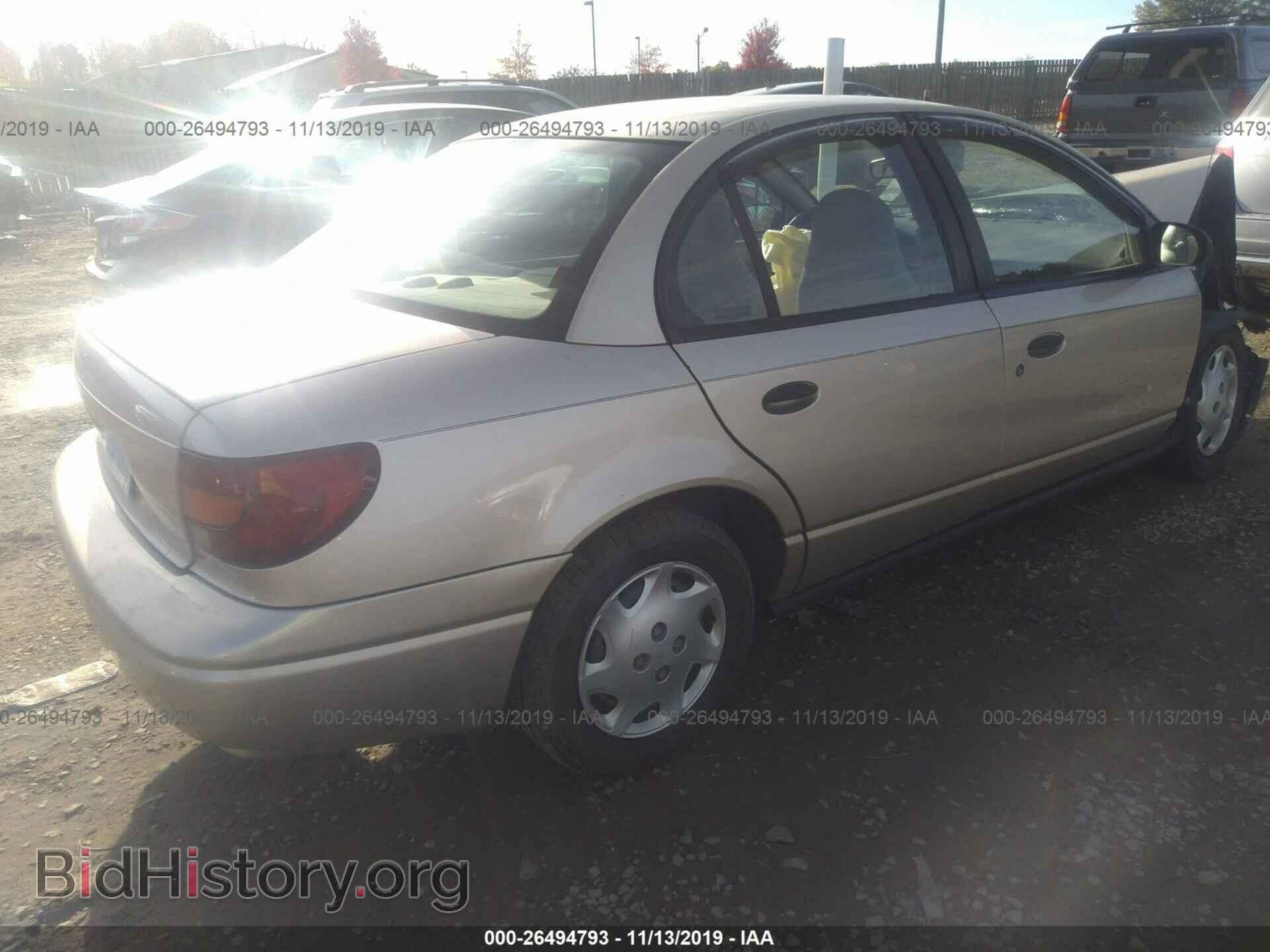 2000 SATURN SL1 - VIN: 1G8ZH5288YZ181589 - Фото 4