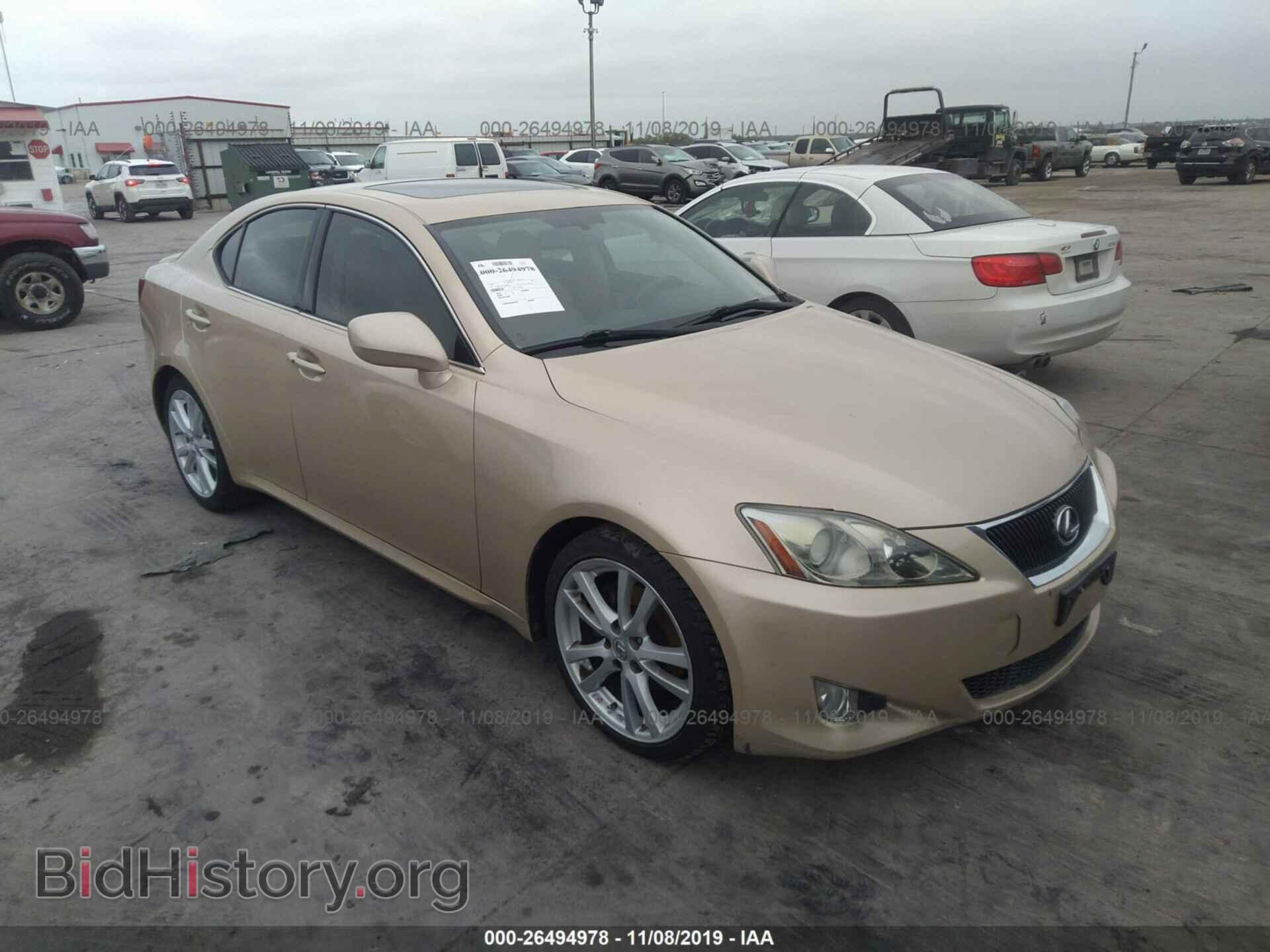 Photo JTHBK262172029219 - LEXUS IS 2007