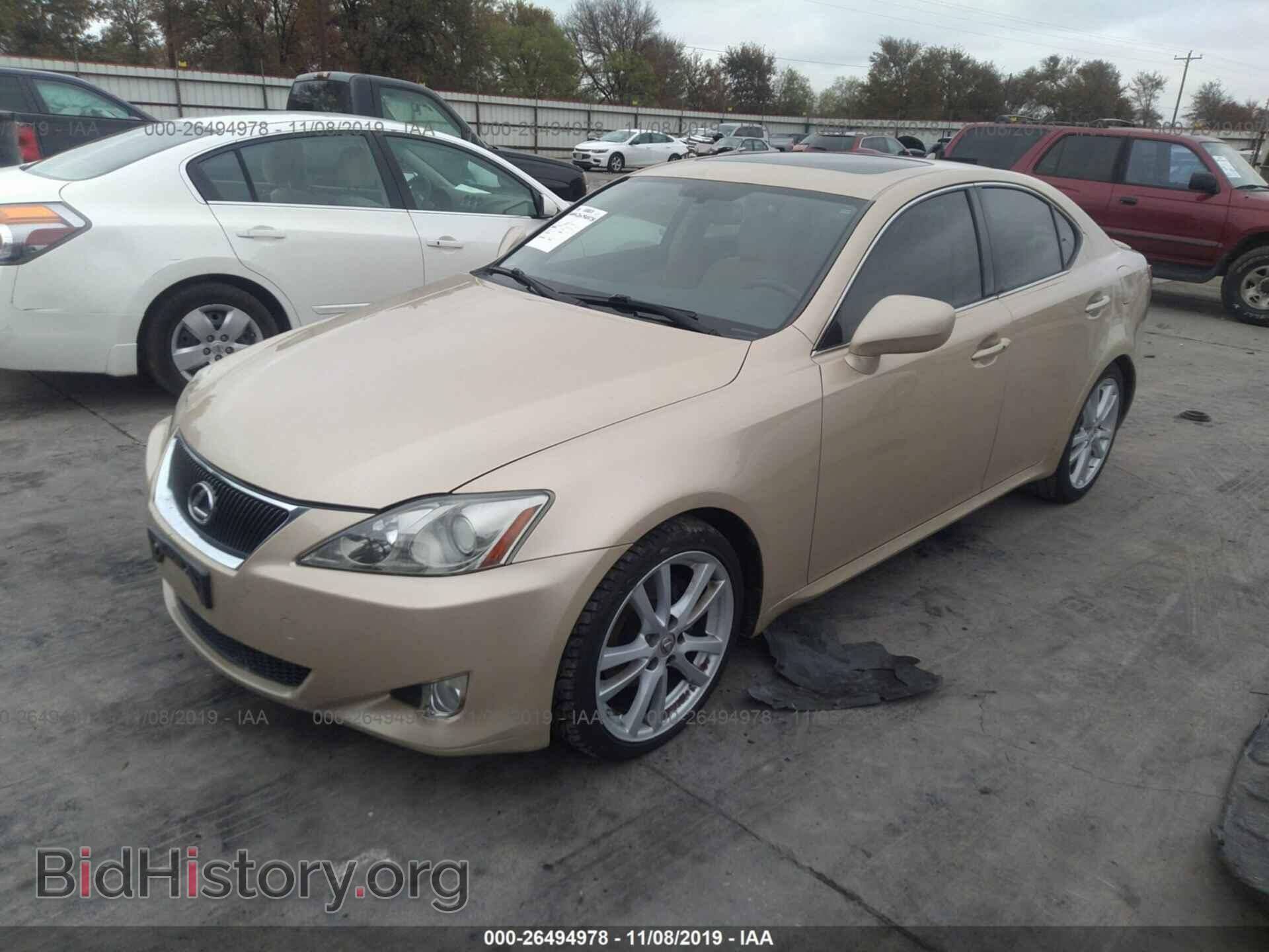 2007 LEXUS IS - VIN: JTHBK262172029219 - Photo 2