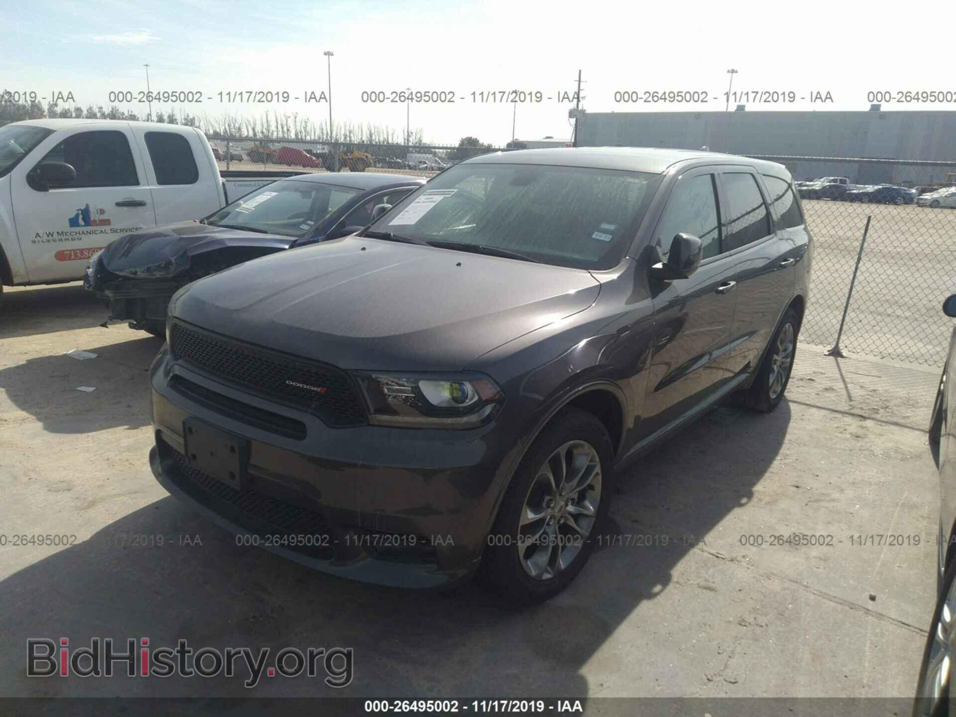 2019 DODGE DURANGO - VIN: 1C4RDHDG3KC769496 - Фото 2
