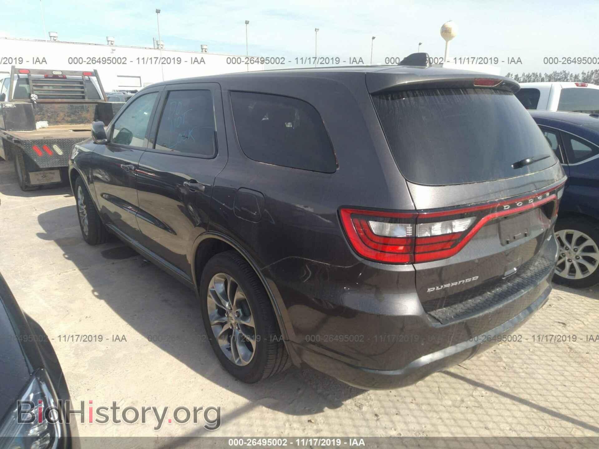 2019 DODGE DURANGO - VIN: 1C4RDHDG3KC769496 - Фото 3