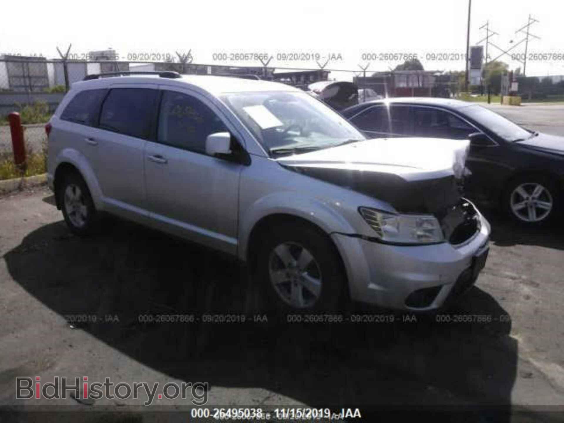 Фотография 3C4PDDBG9CT143881 - DODGE JOURNEY 2012