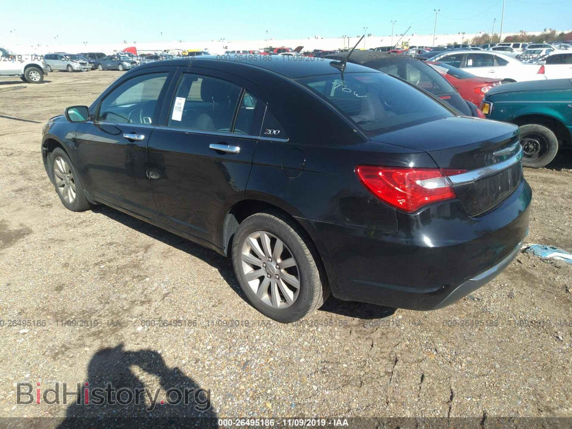 2013 CHRYSLER 200 - VIN: 1C3CCBBB2DN545158 - Фото 3